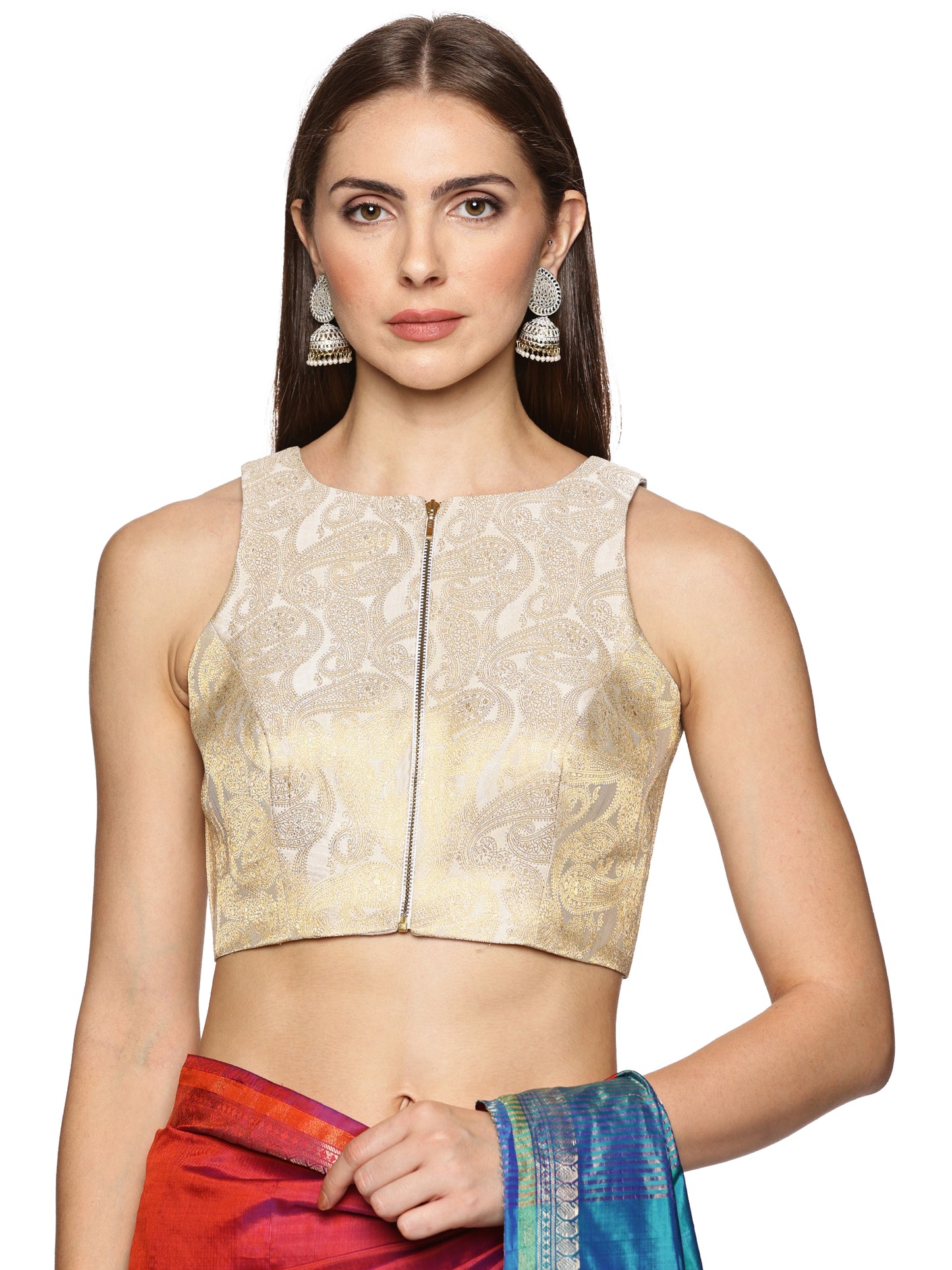 Brocade Banarasi Padded Blouse