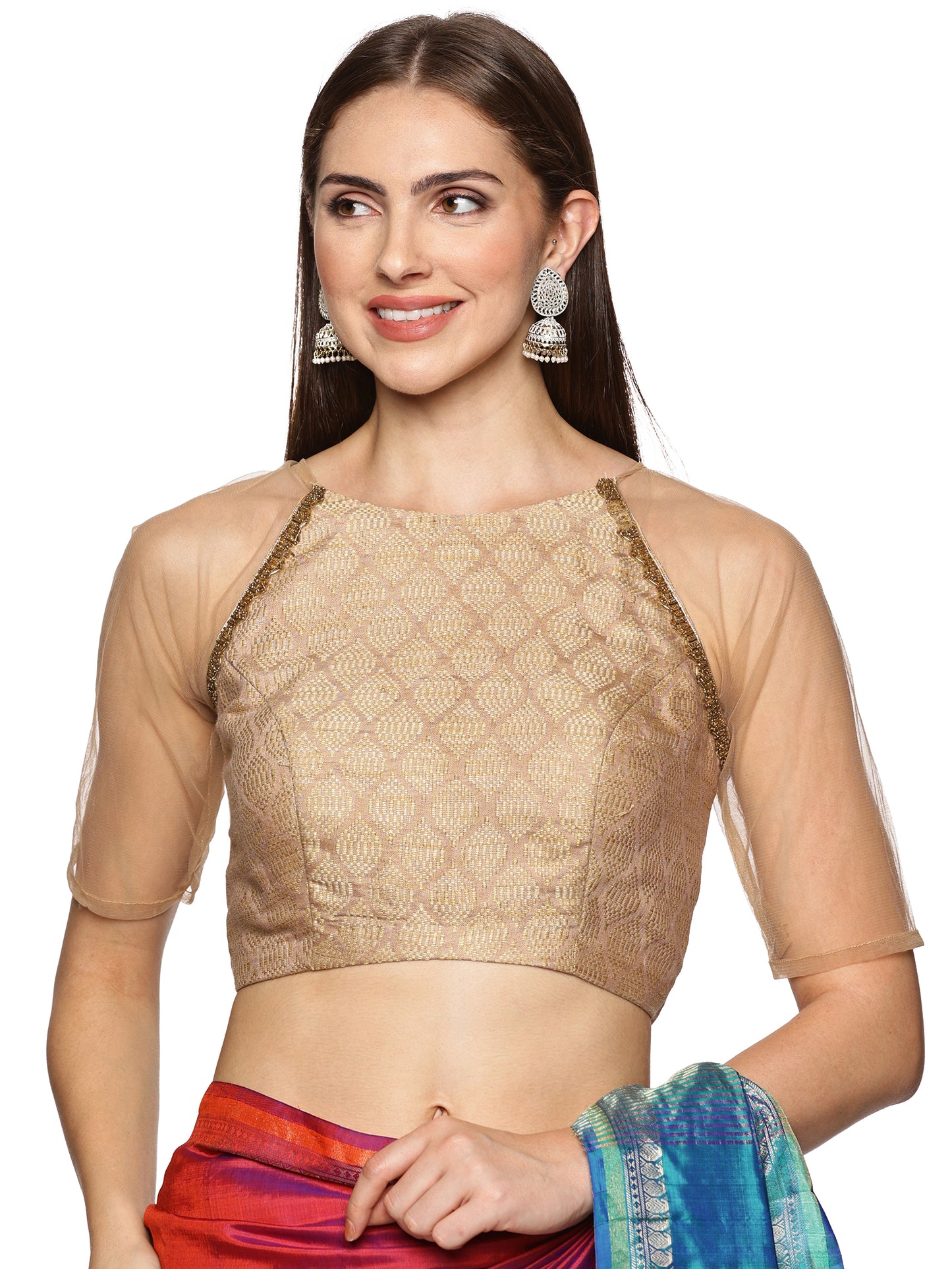 Priness Cut Padde designer Blouse