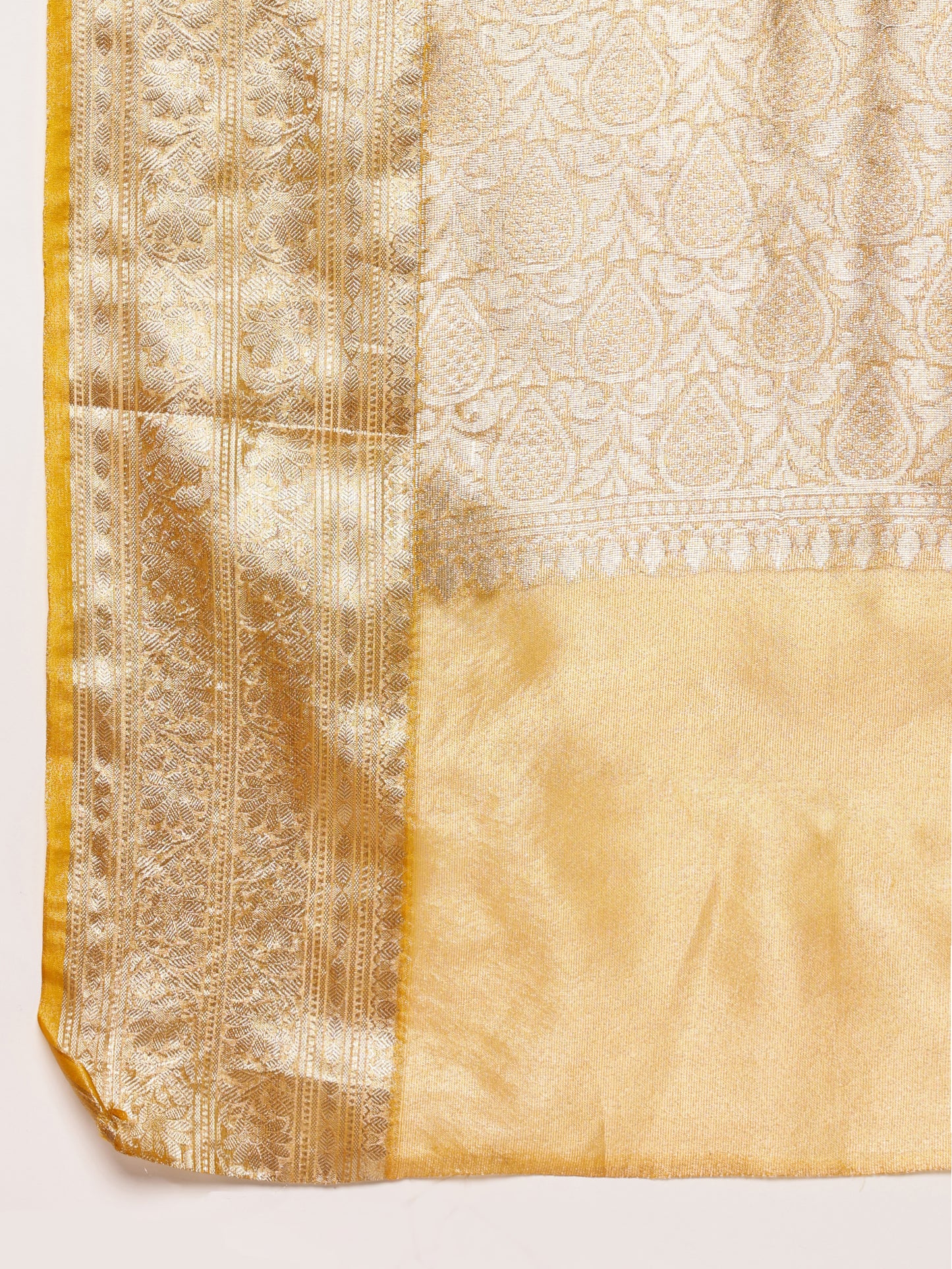 Golden Tissue Banarasi Saree