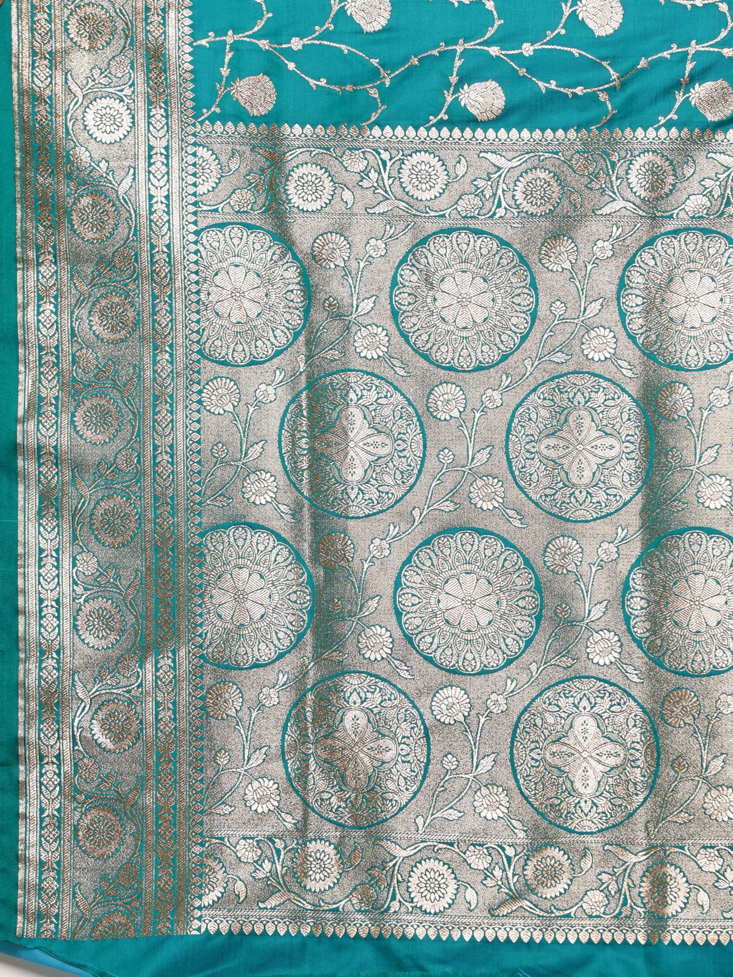 Blue Pure Banarasi Silk Saree