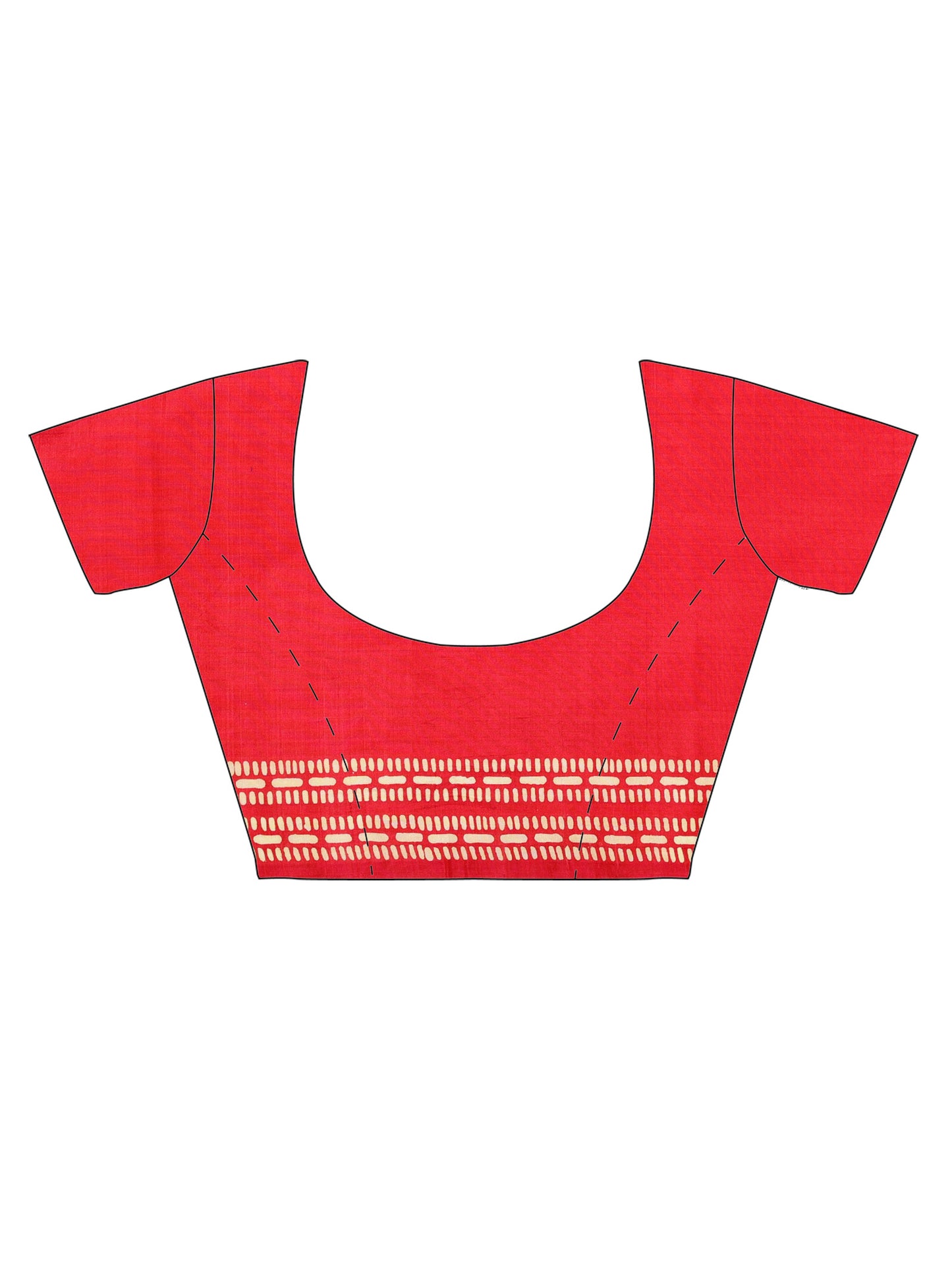 Red Bishnupur Silk Saree