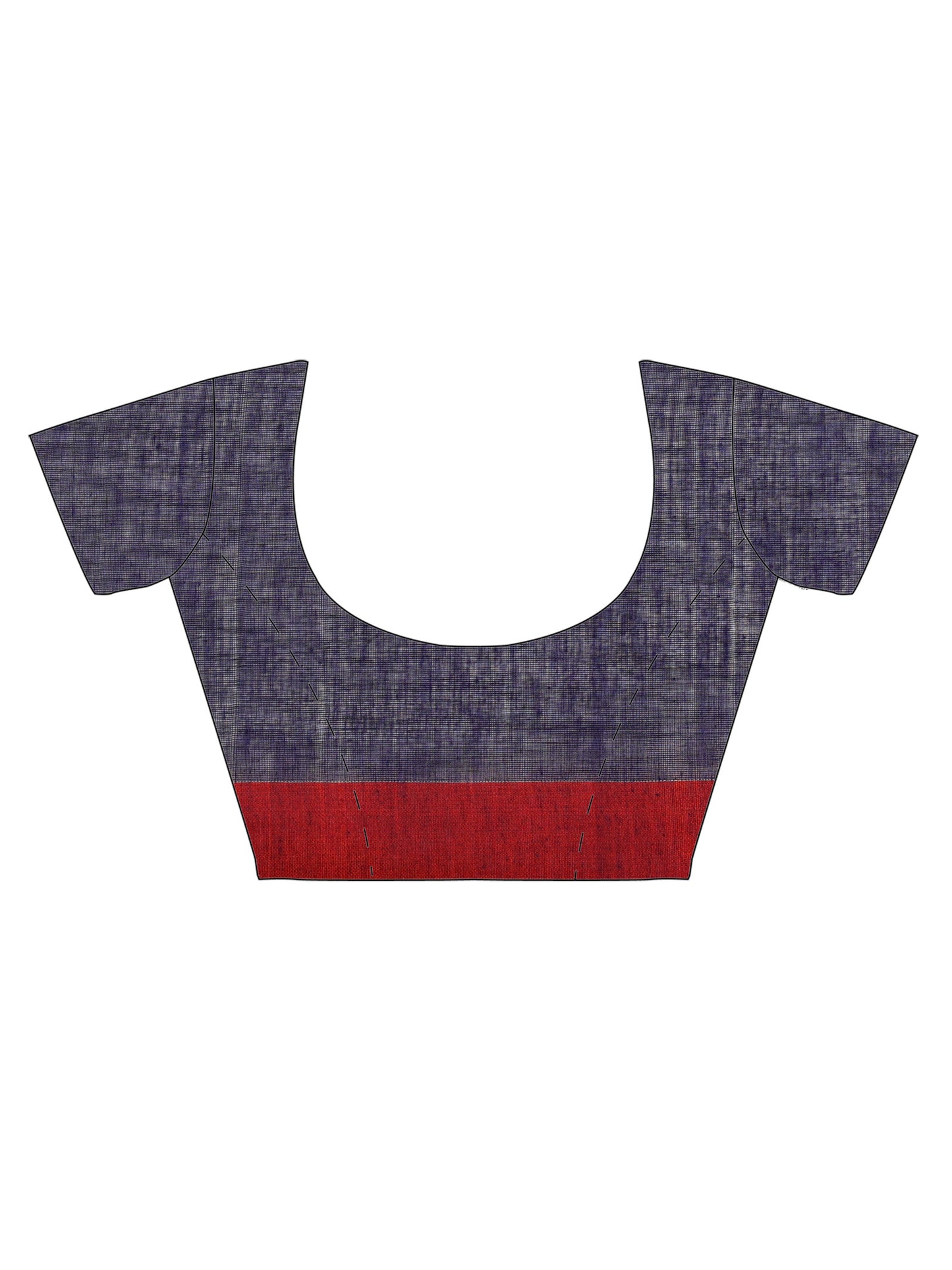 Purple Allover Jari Buti Handloom Saree