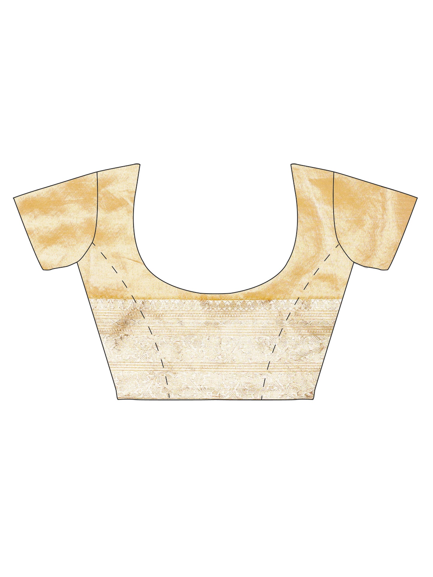 Golden Tissue Banarasi Saree