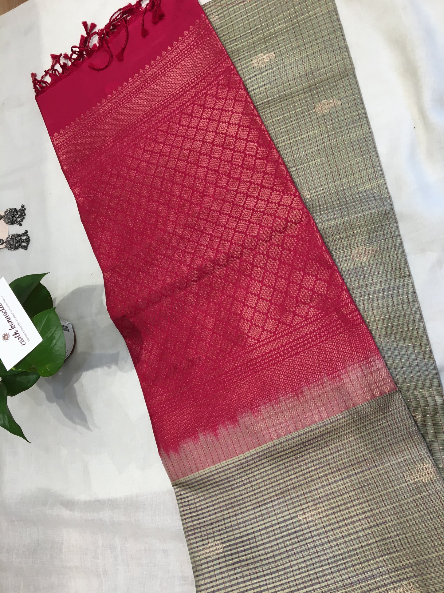 Pure Kanjivaram Pattu Silk Saree