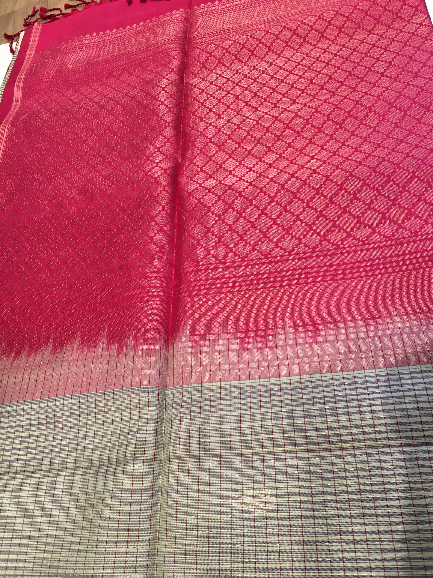 Pure Kanjivaram Pattu Silk Saree