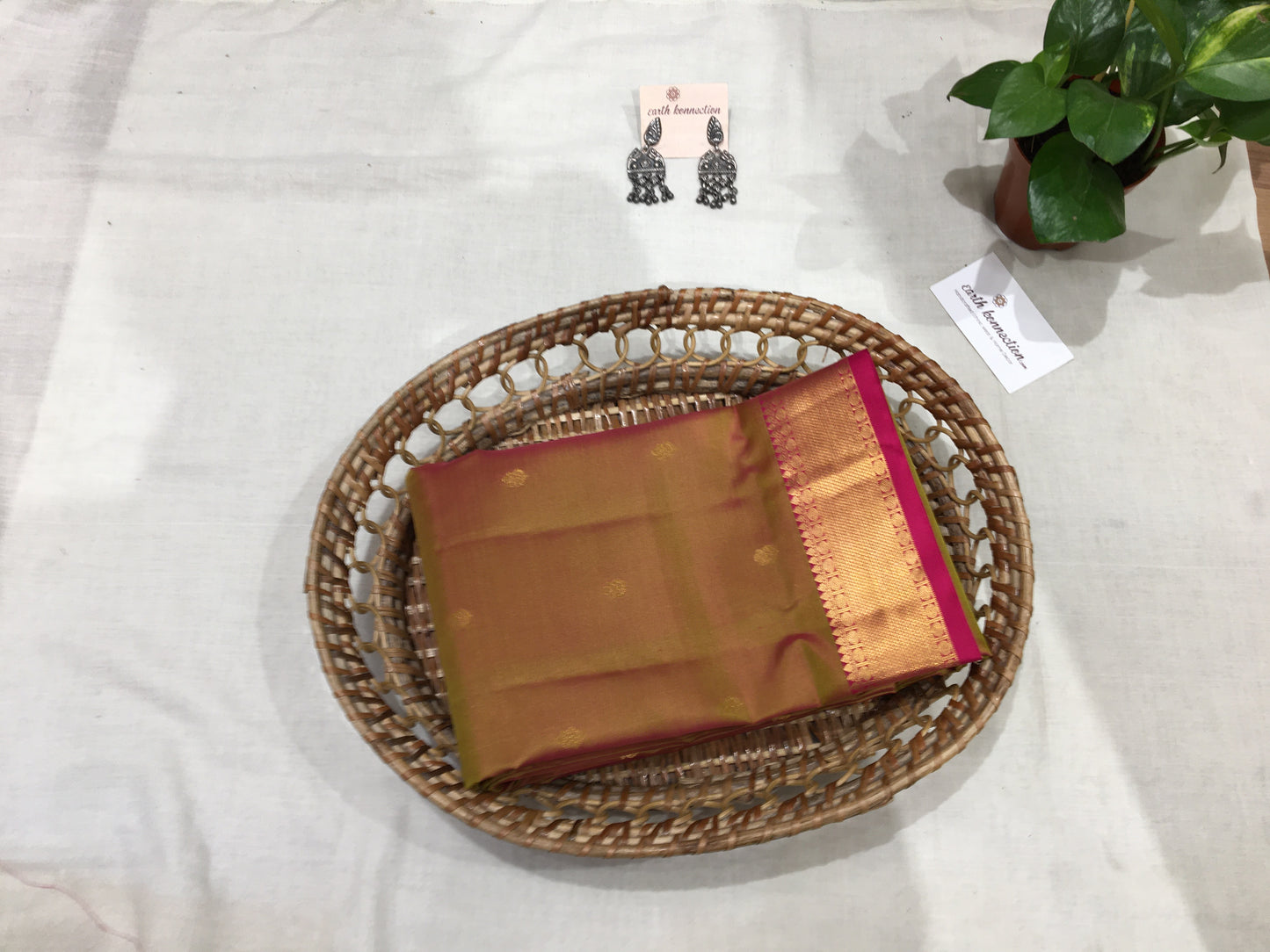 Pure Kanjivaram Banarasi Butta Saree