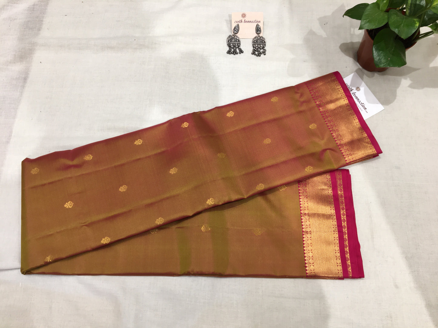 Pure Kanjivaram Banarasi Butta Saree