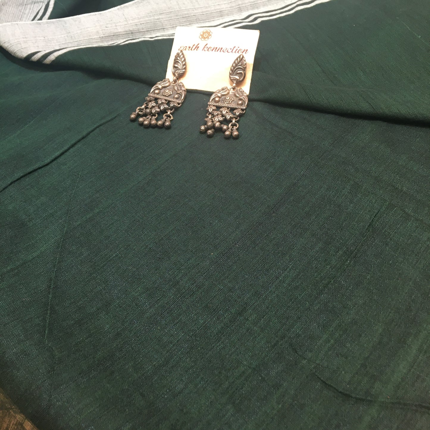 Khadi cotton jamdani saree