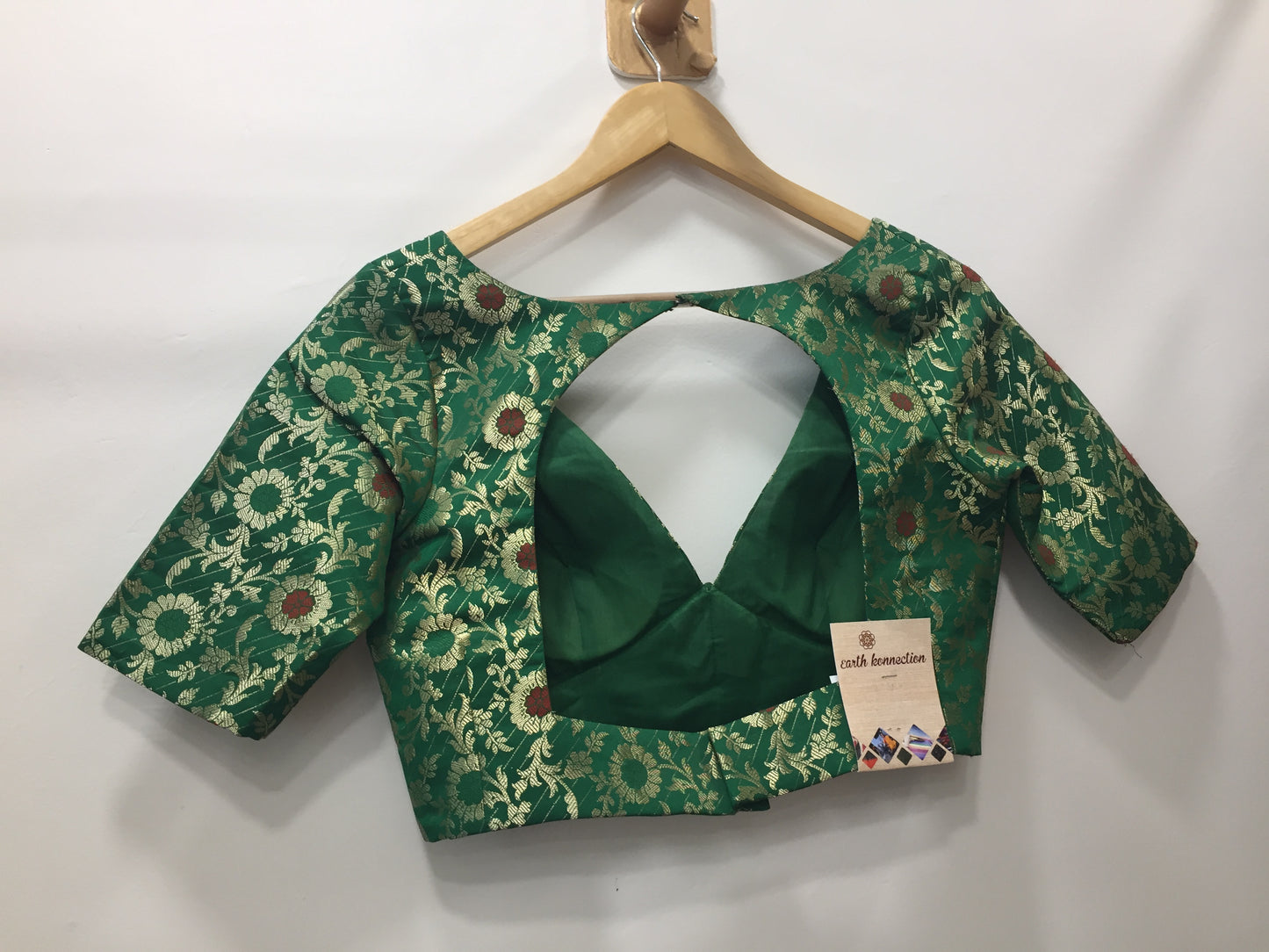 Brocade banarasi padded blouse