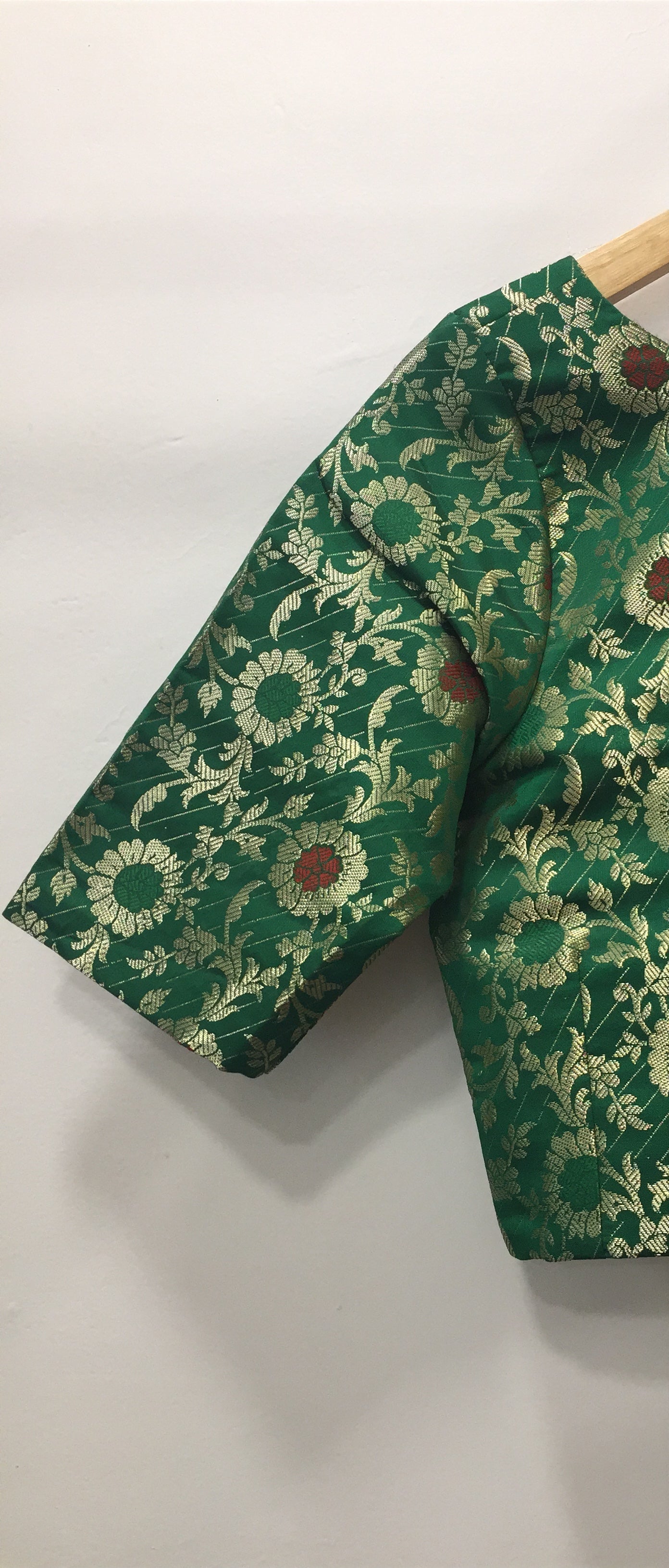 Brocade banarasi padded blouse