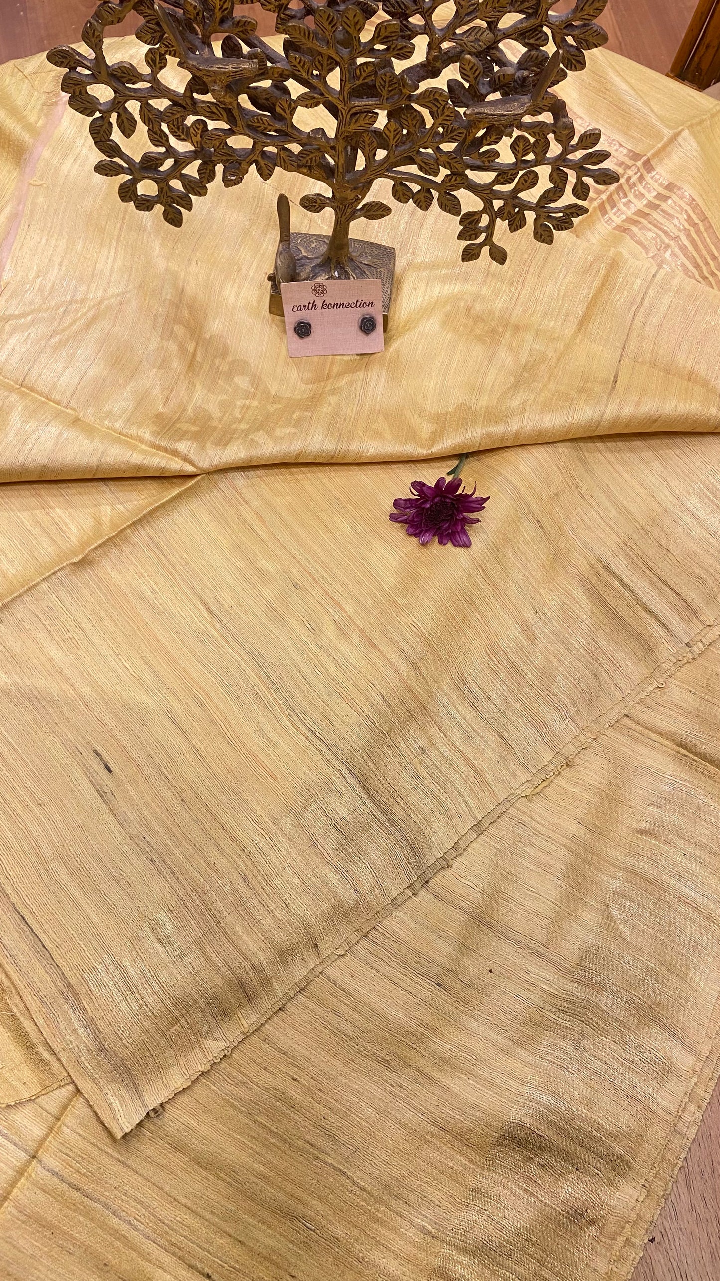 Pure Tussar Silk saree