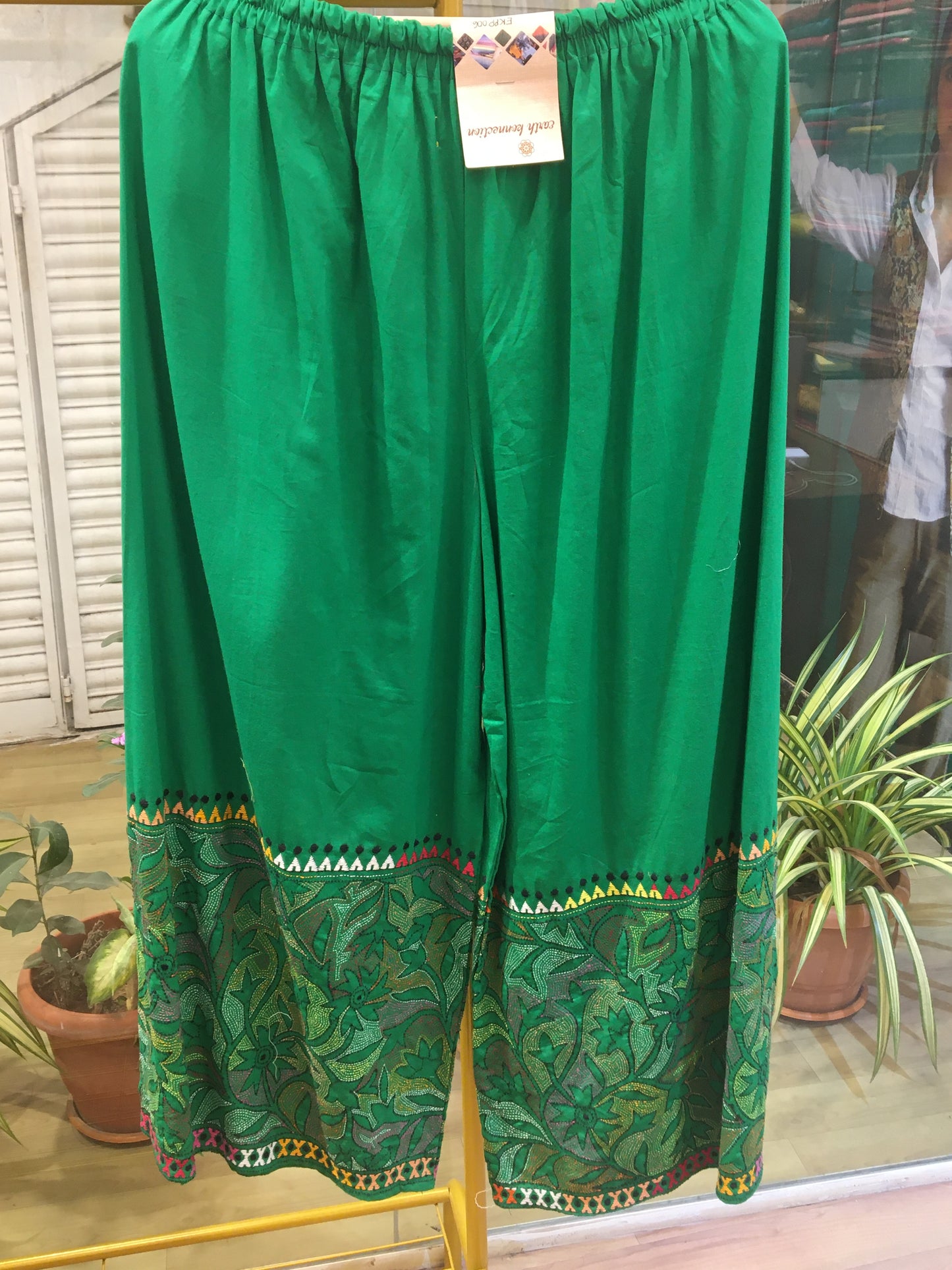 Kantha palazzo pant