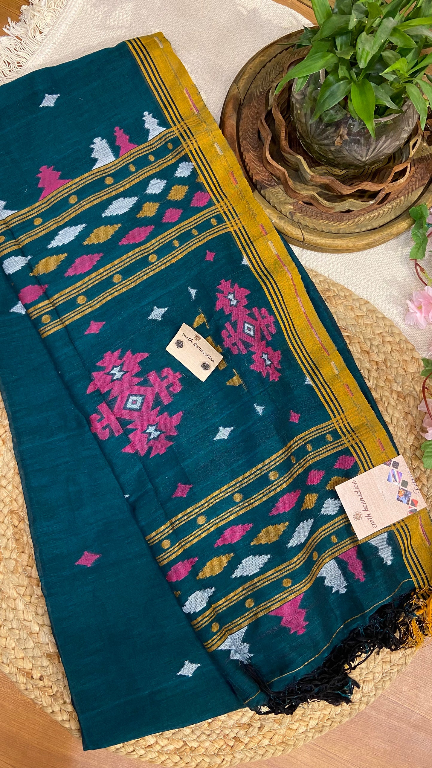 Soft bengal cotton saree