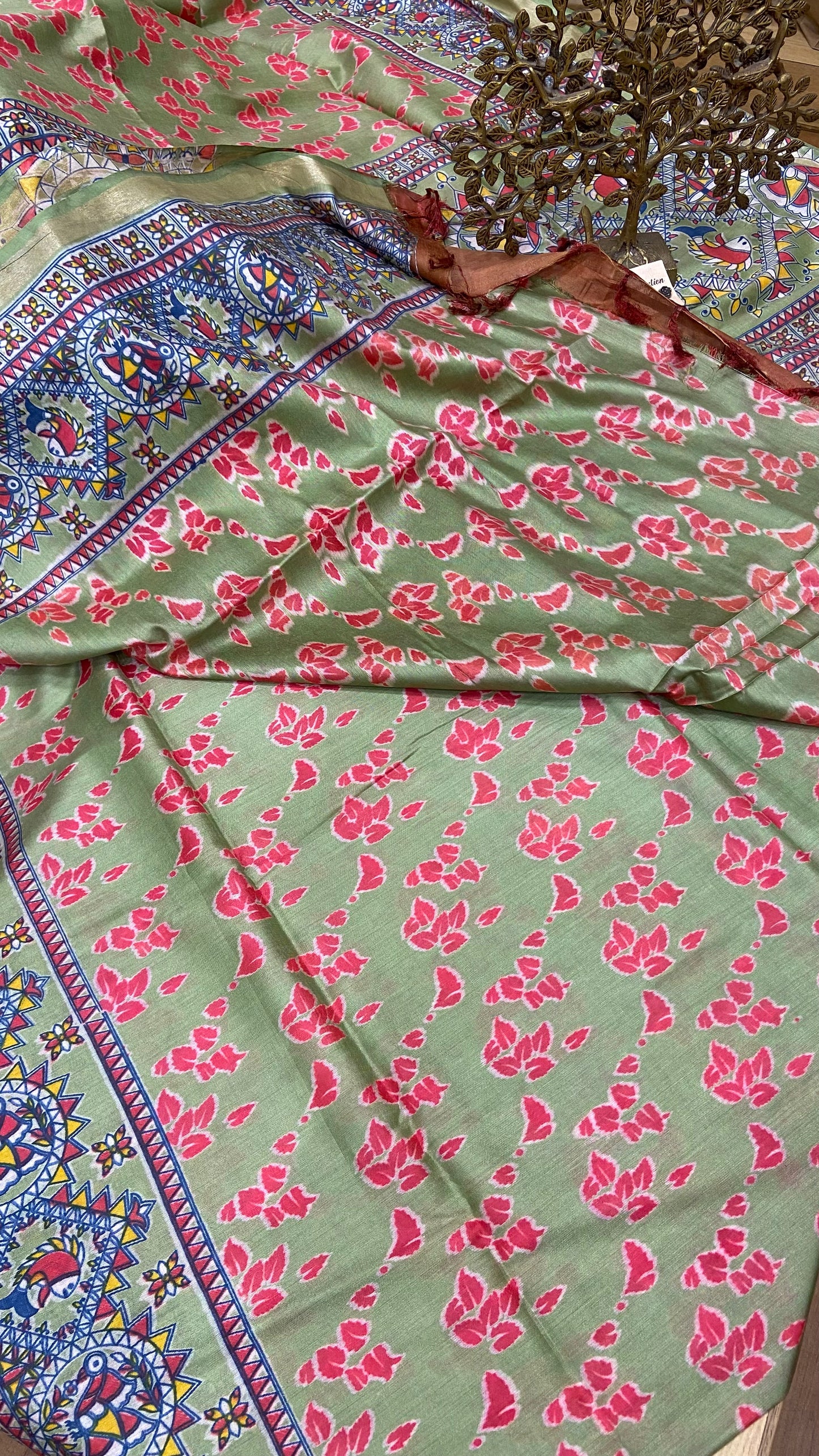 Pure silk cotton saree
