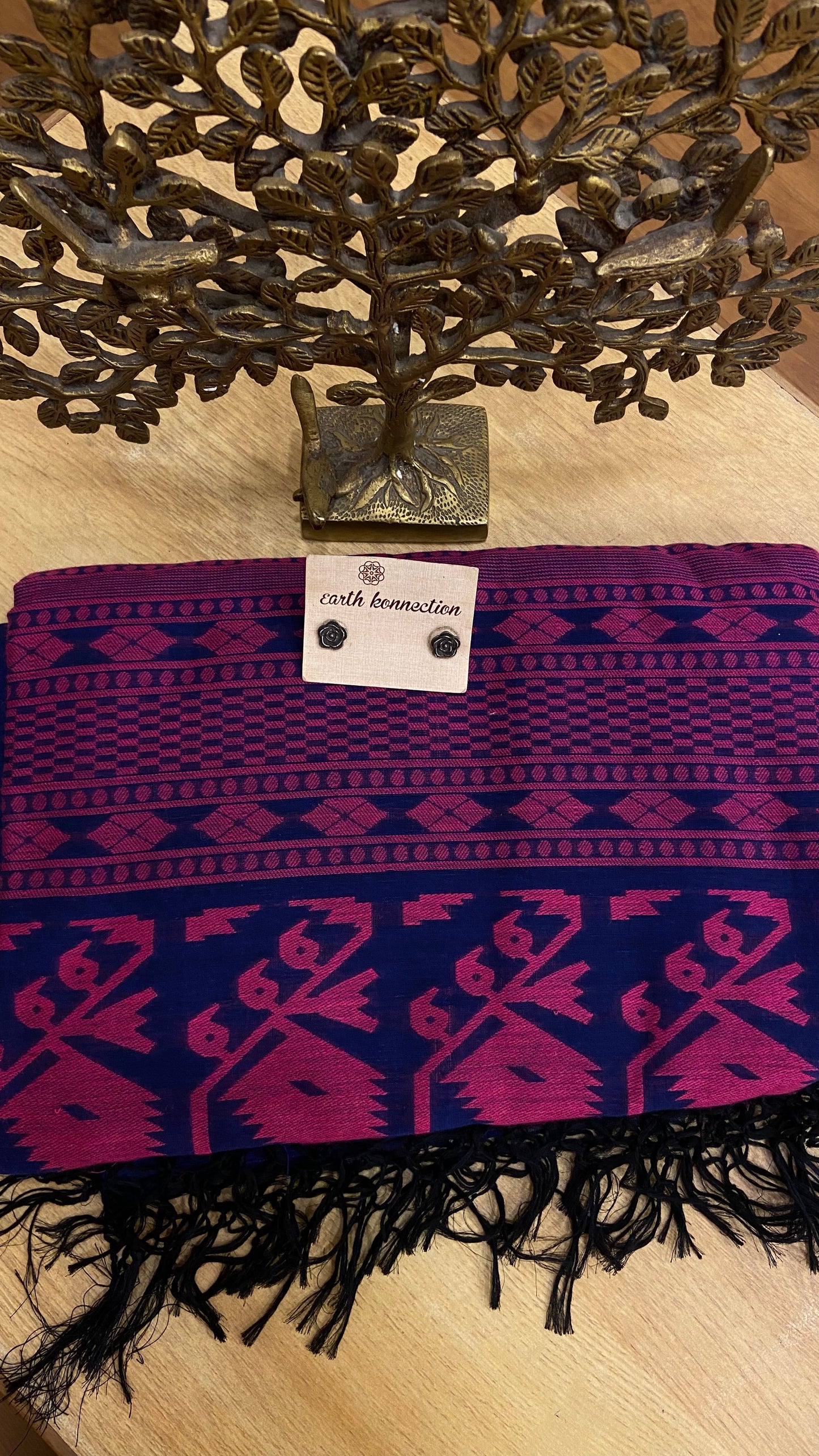 SOFT BENGAL COTTON JAMDANI SAREE