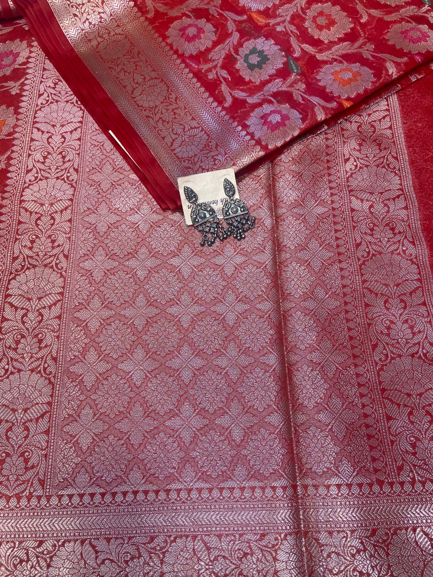 Brocade Cotton Silk Banarasi