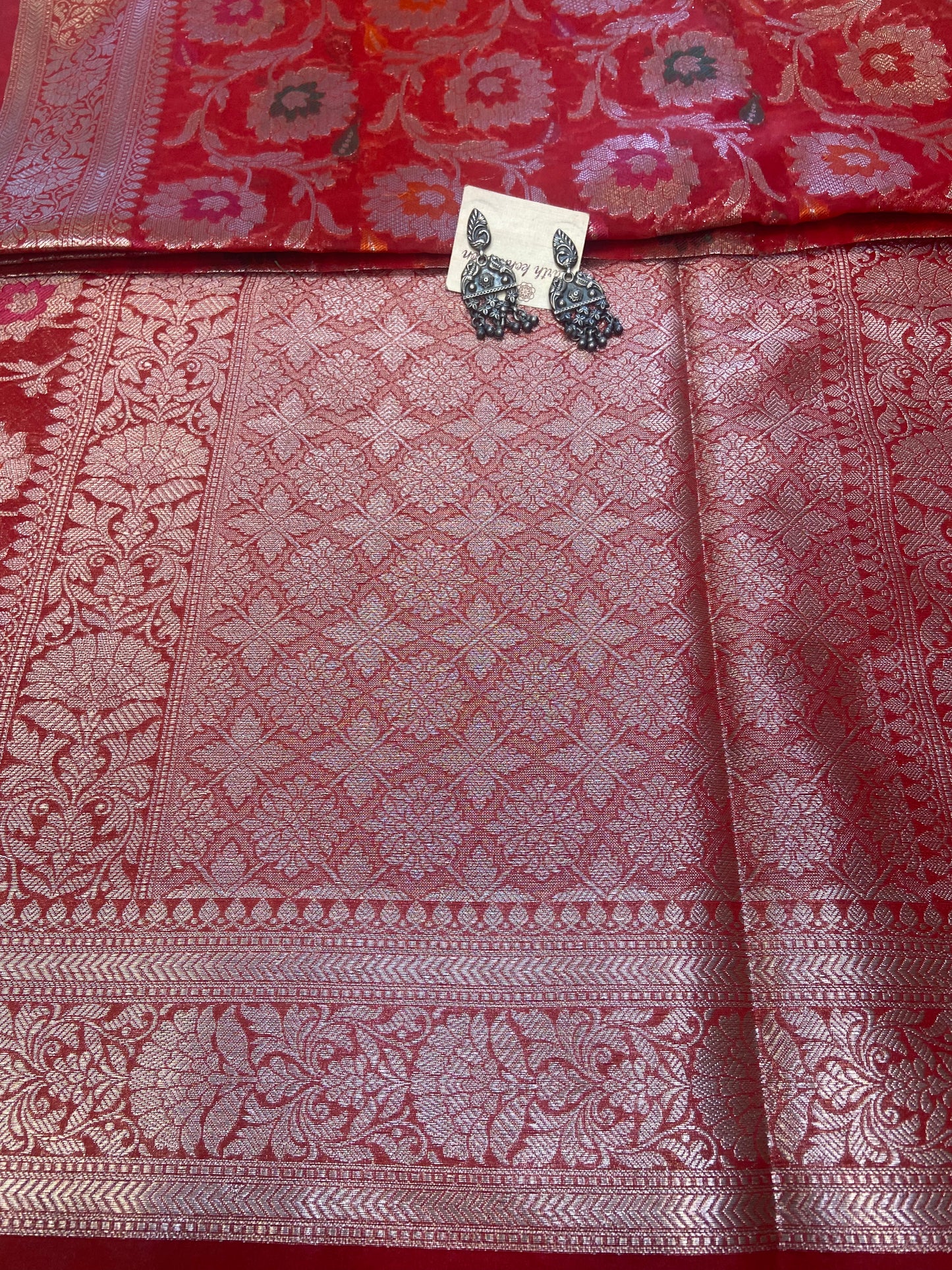 Brocade Cotton Silk Banarasi