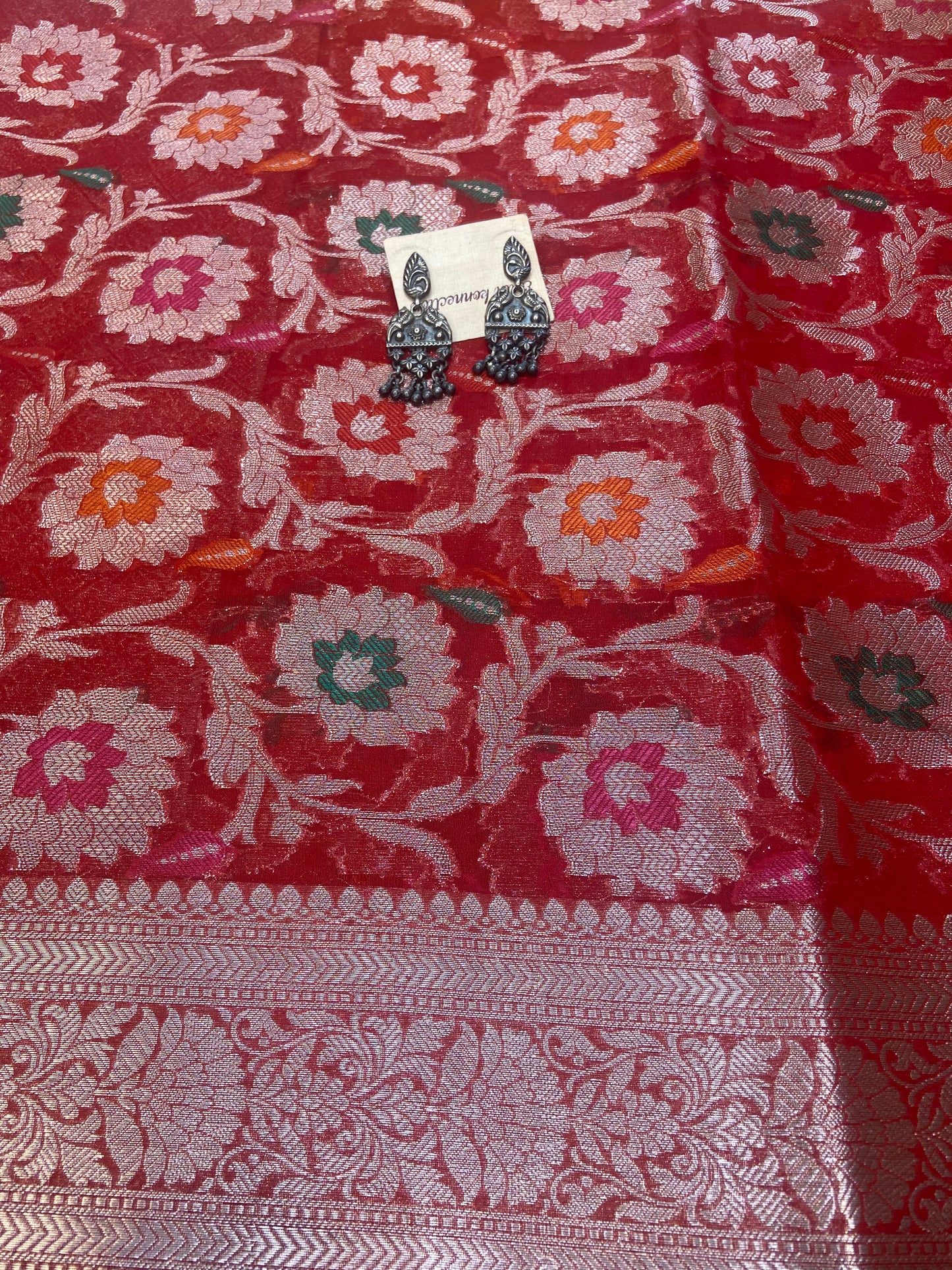 Brocade Cotton Silk Banarasi