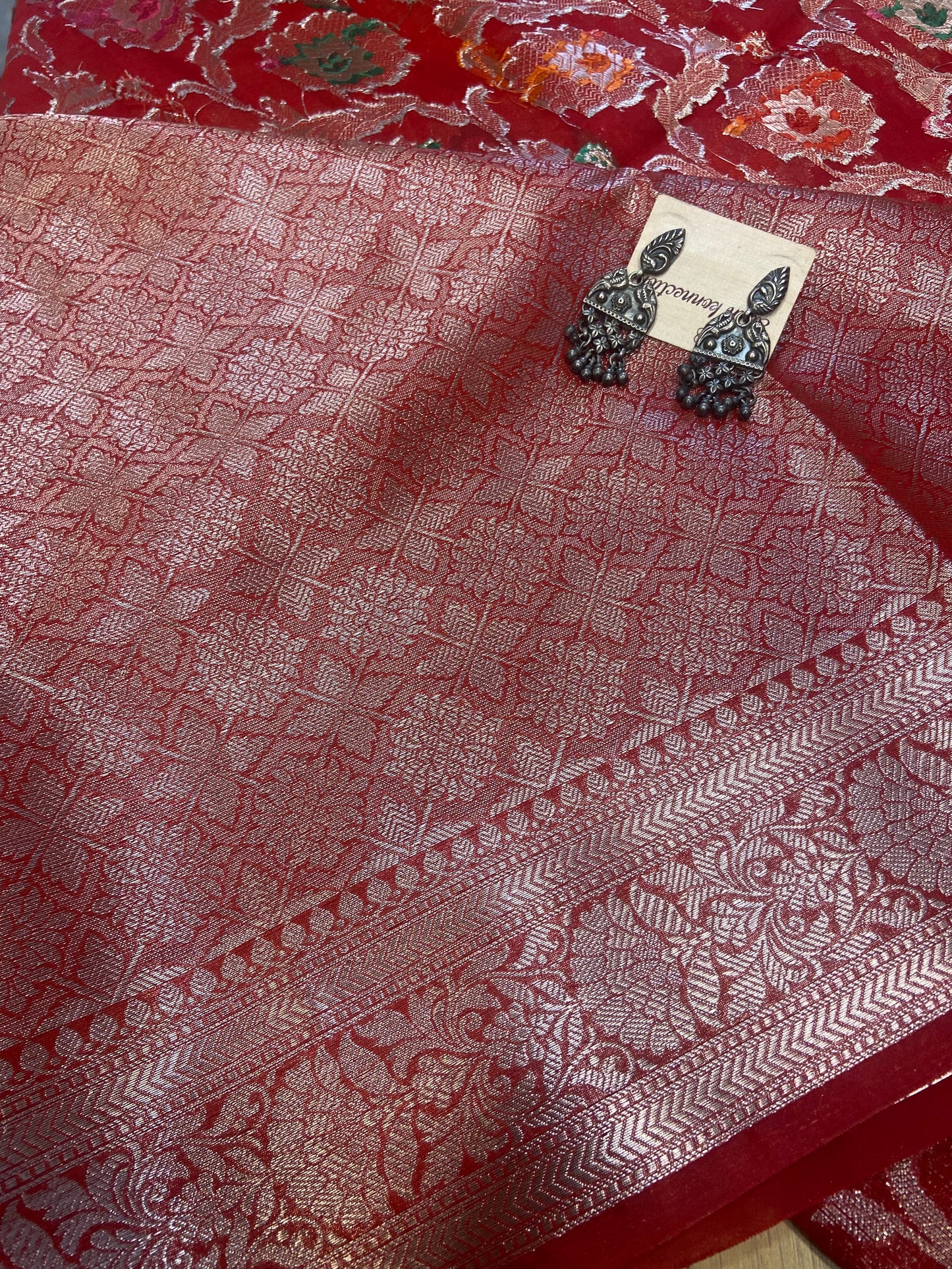 Brocade Cotton Silk Banarasi