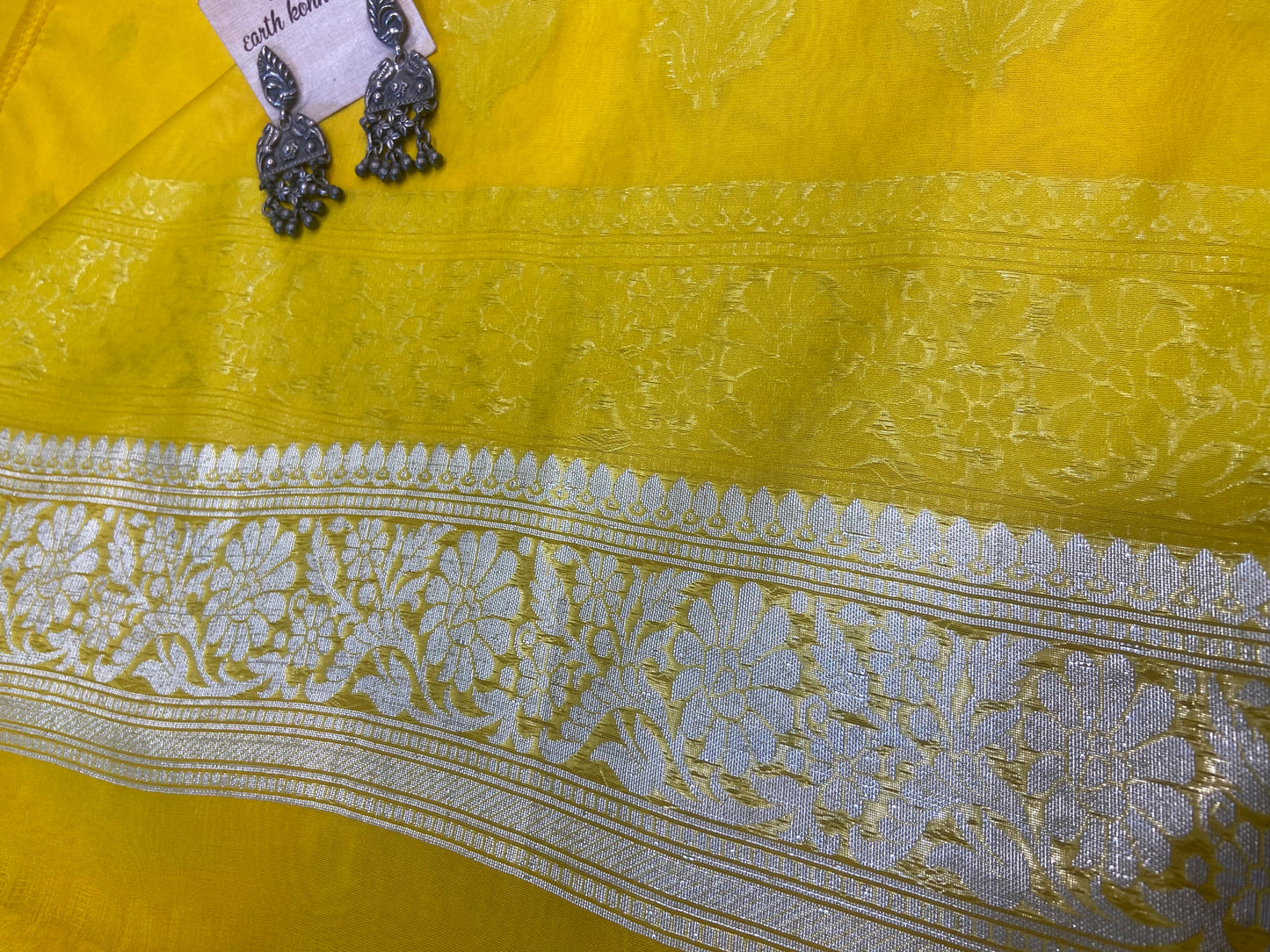 Brocade Cotton Silk Banarasi