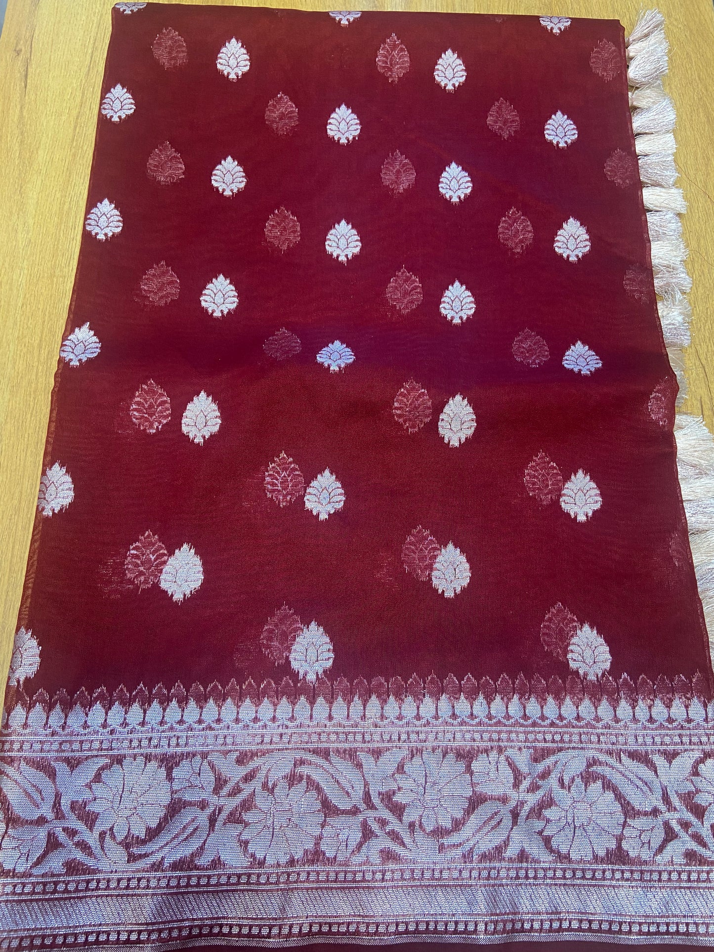 Brocade Cotton Silk Banarasi