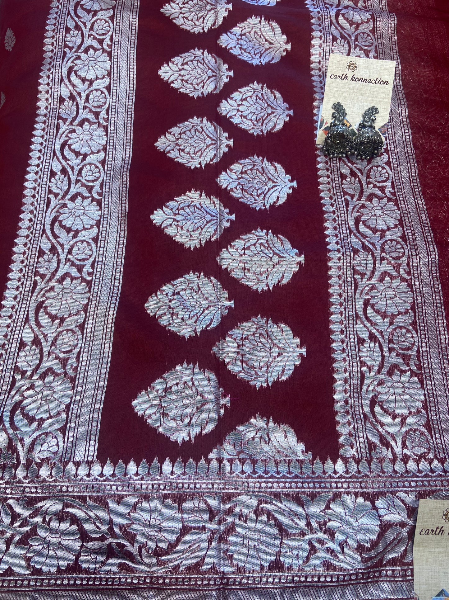 Brocade Cotton Silk Banarasi