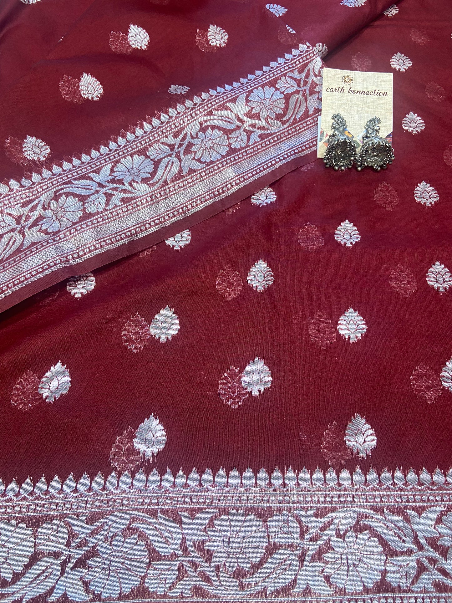 Brocade Cotton Silk Banarasi