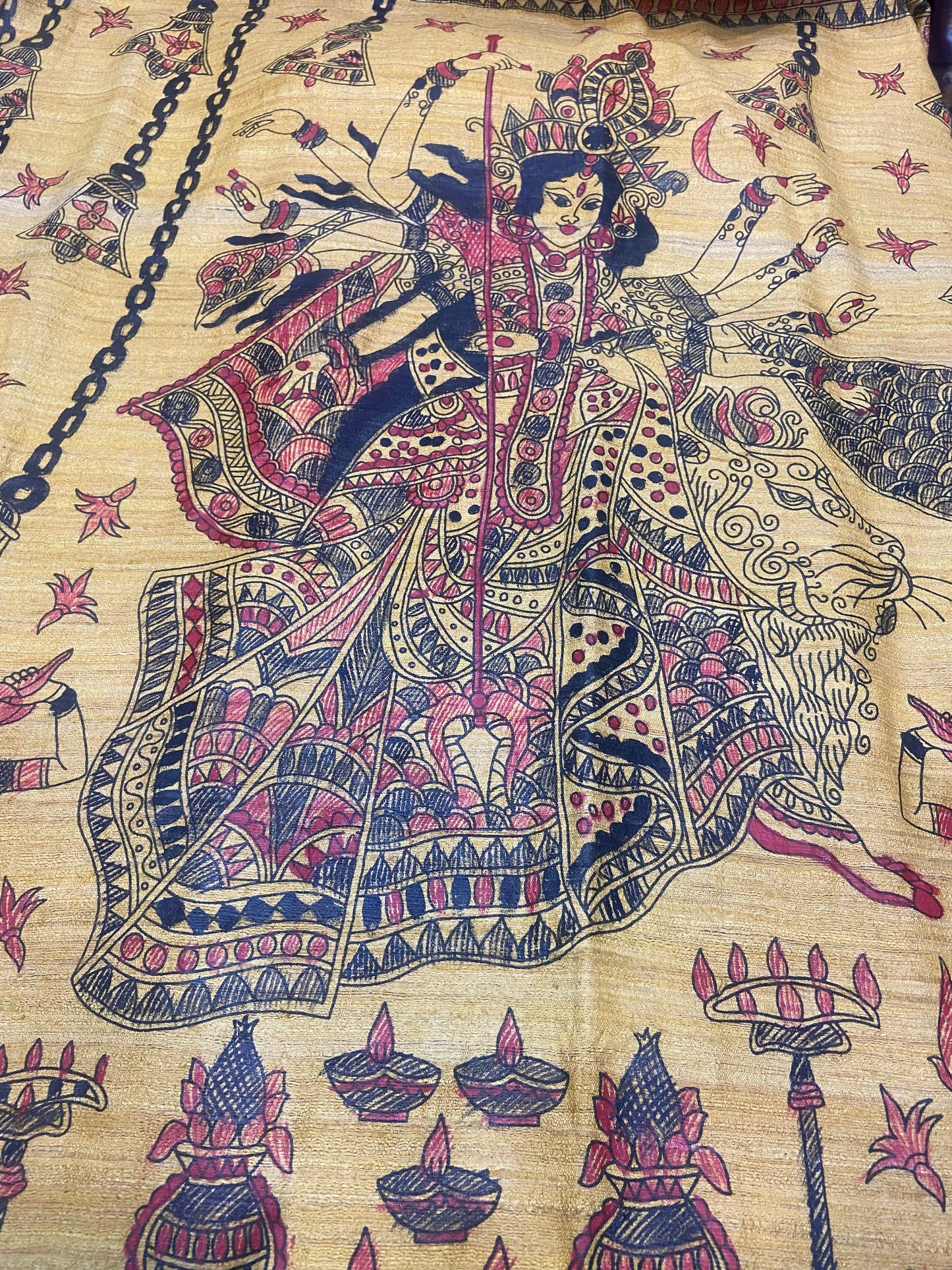 Pure Tussar Silk saree