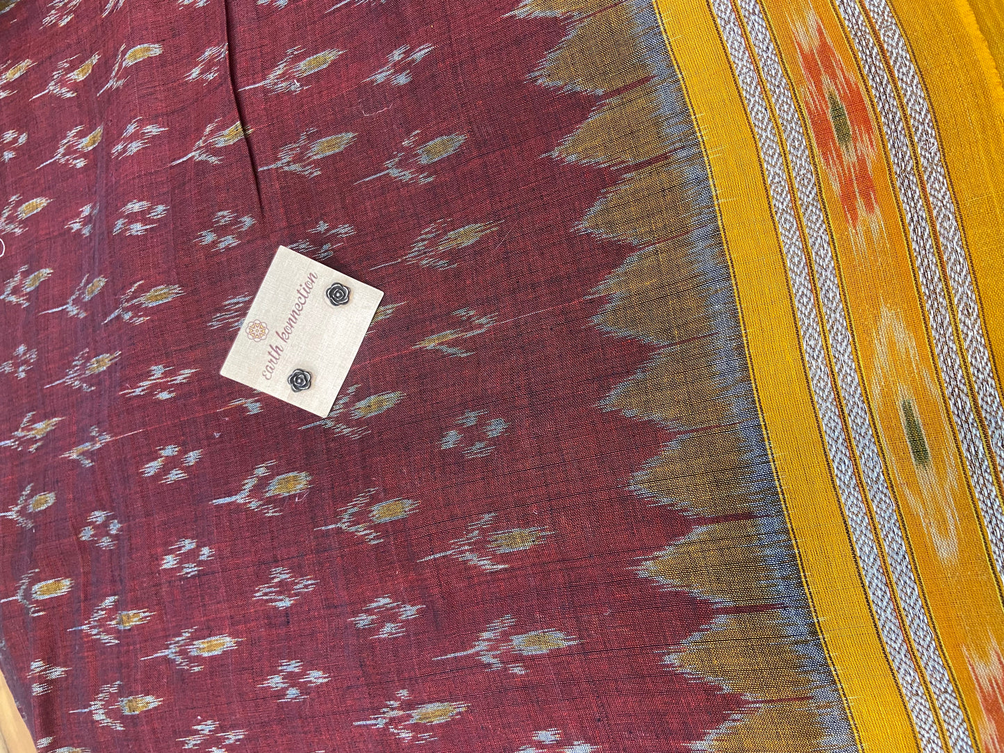 Sambhal puri Ikat cotton saree