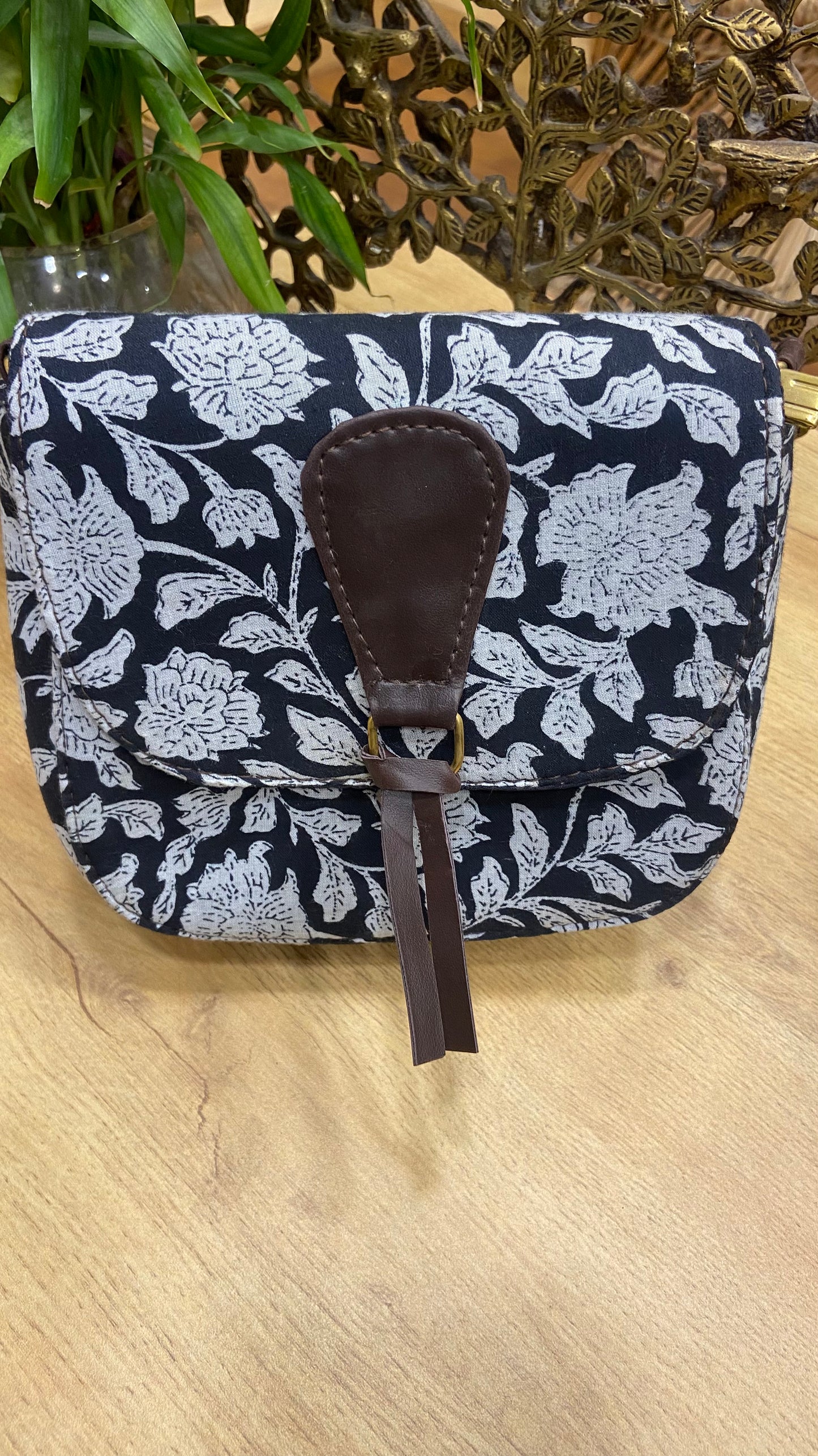 Hand Block Printed Sling Bag