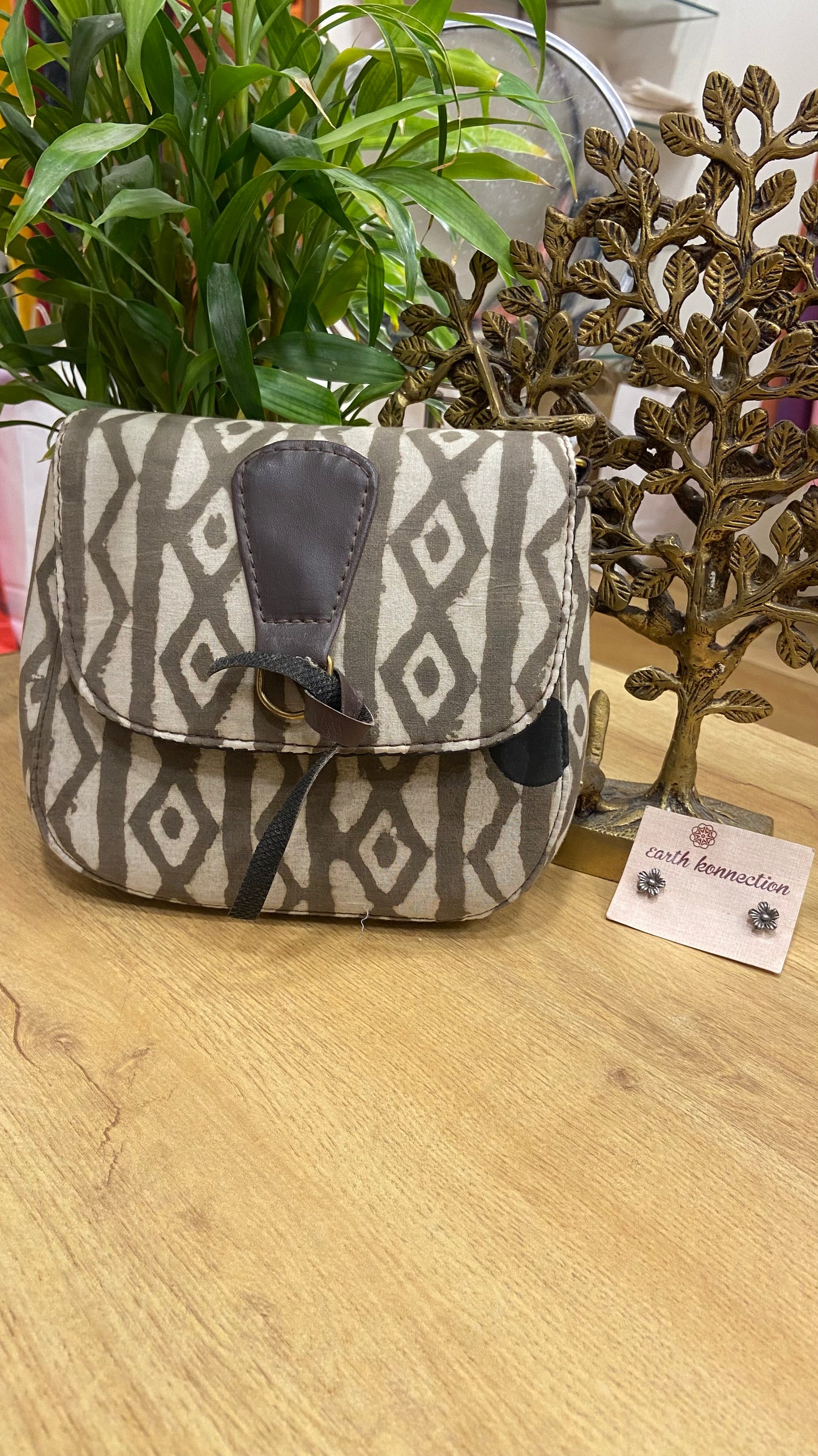 Hand Block Printed Sling Bag