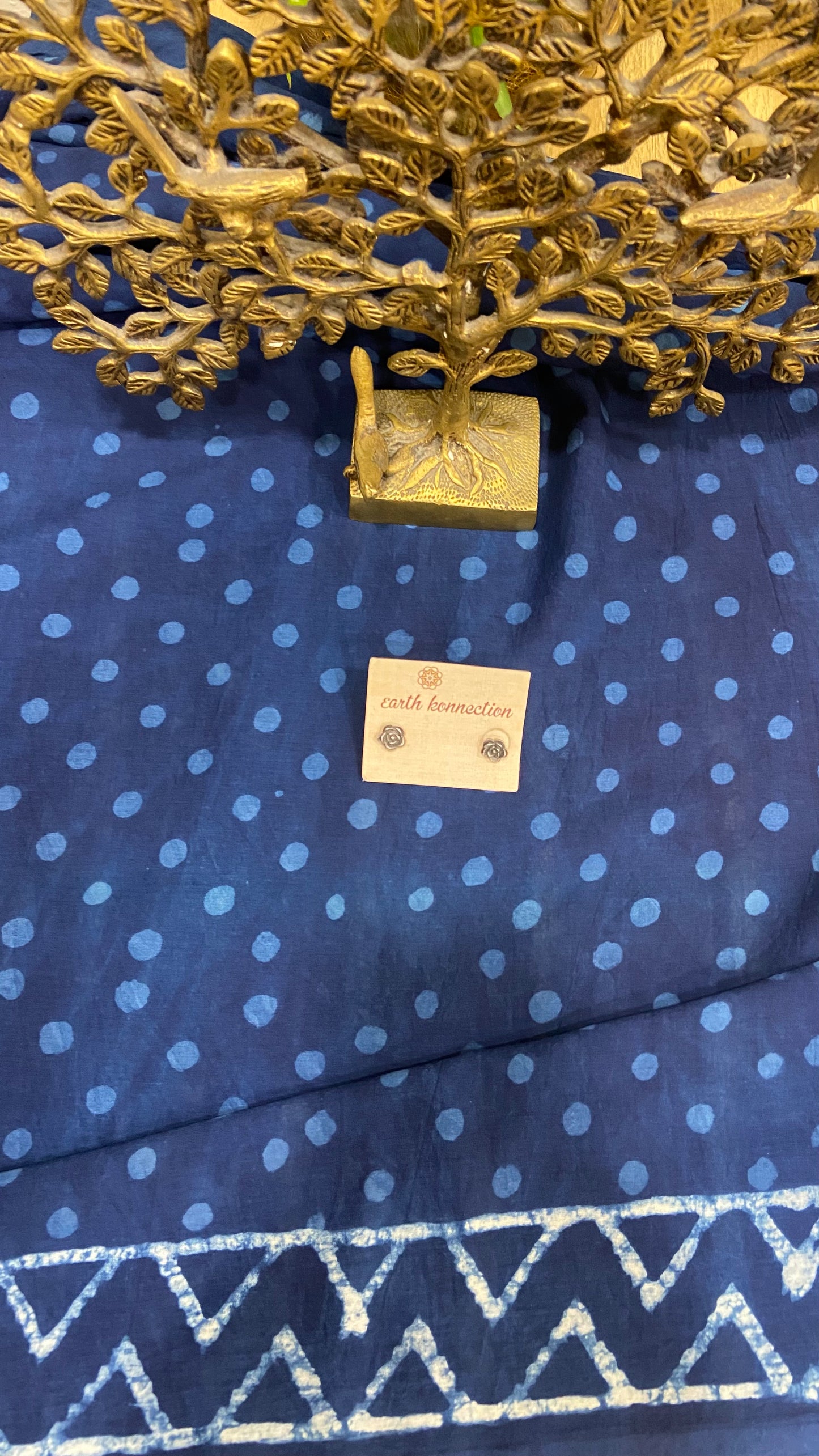 Mulmul Cotton batic saree