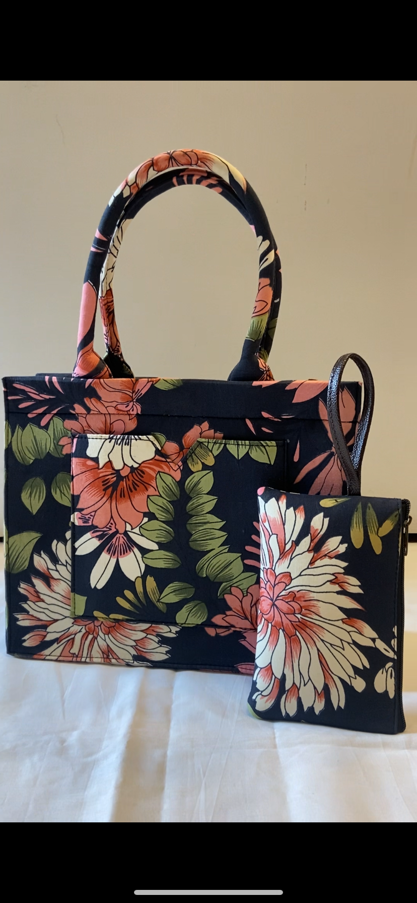 Hand Block Printed Hand Bag