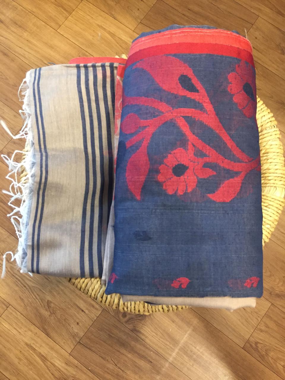 Designed Border Handloom Saree