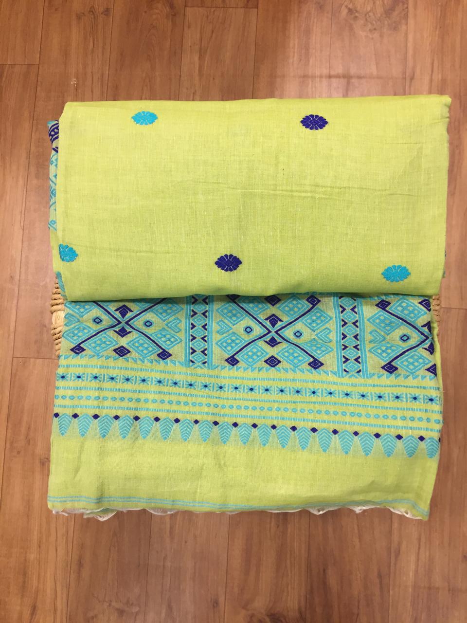 Meena Khadi Saree