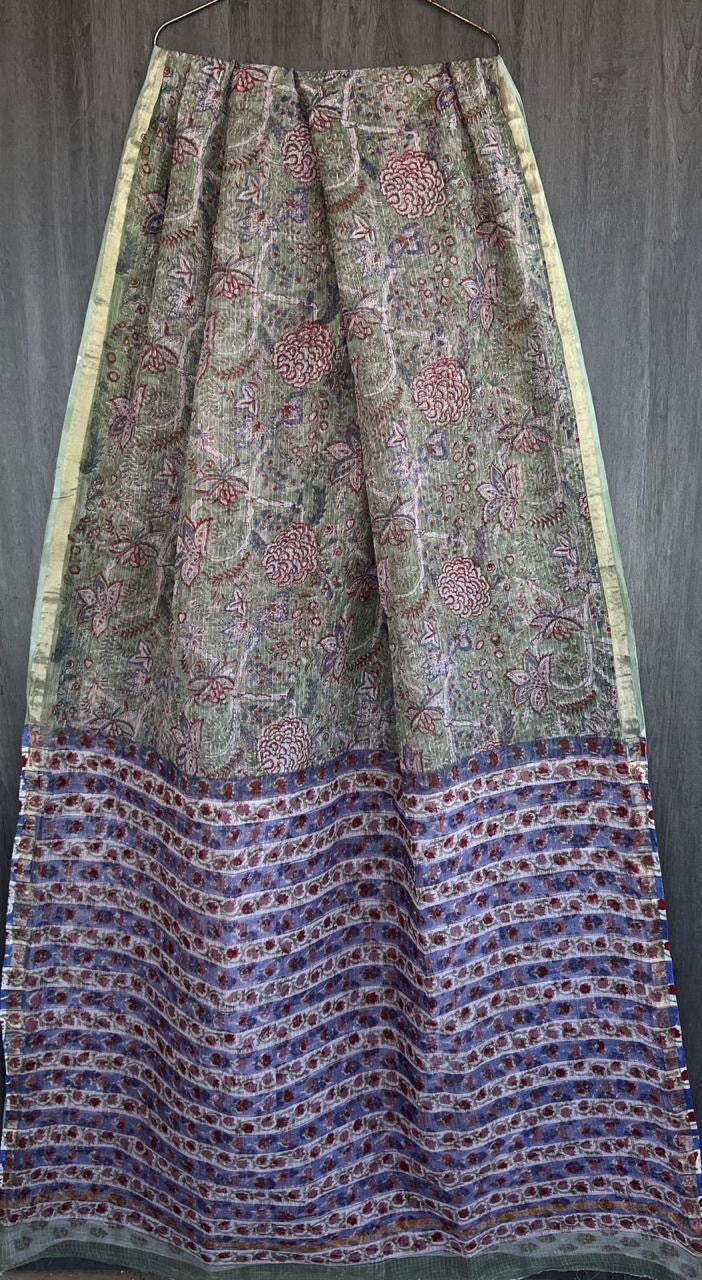 Kota Doria Cotton Saree
