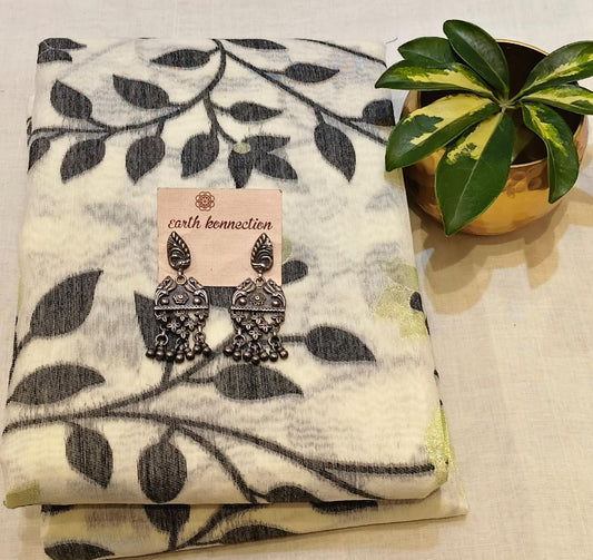 Cotton jamdani saree