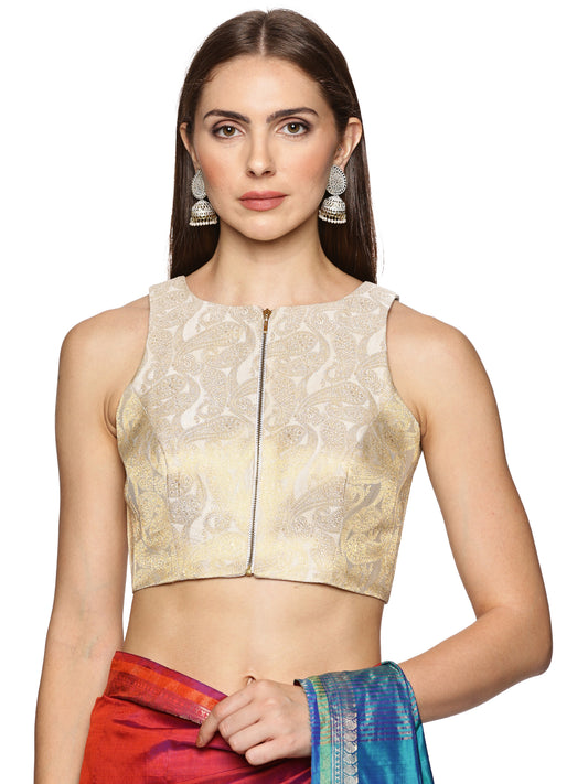 Brocade Banarasi Padded Blouse