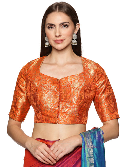 Padded Blouse Temple Back design