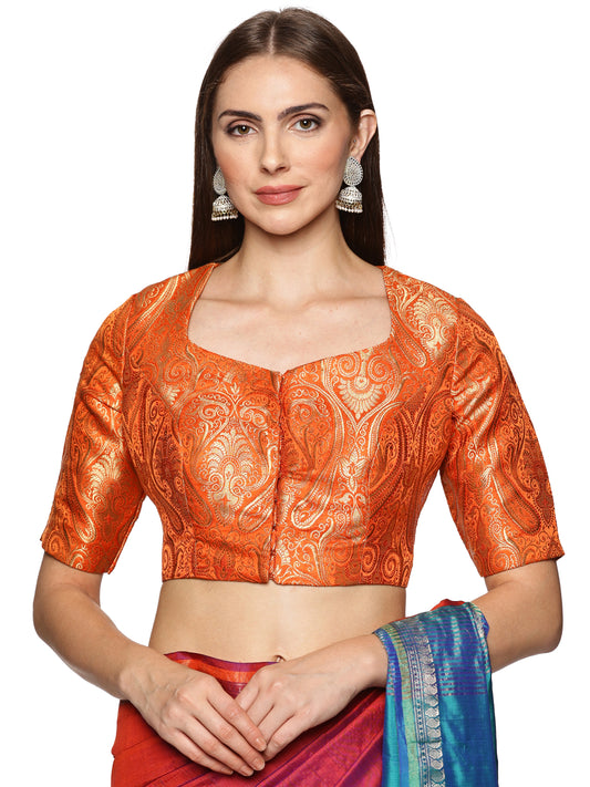 Padded Blouse Temple Back design