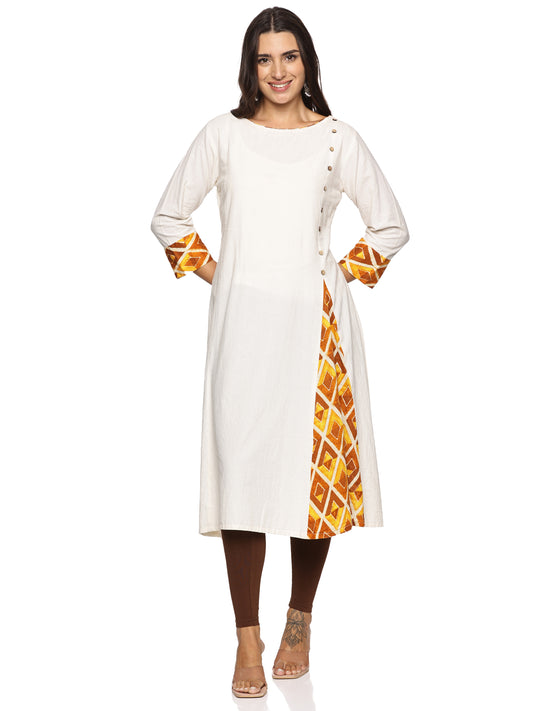 white kurtha
