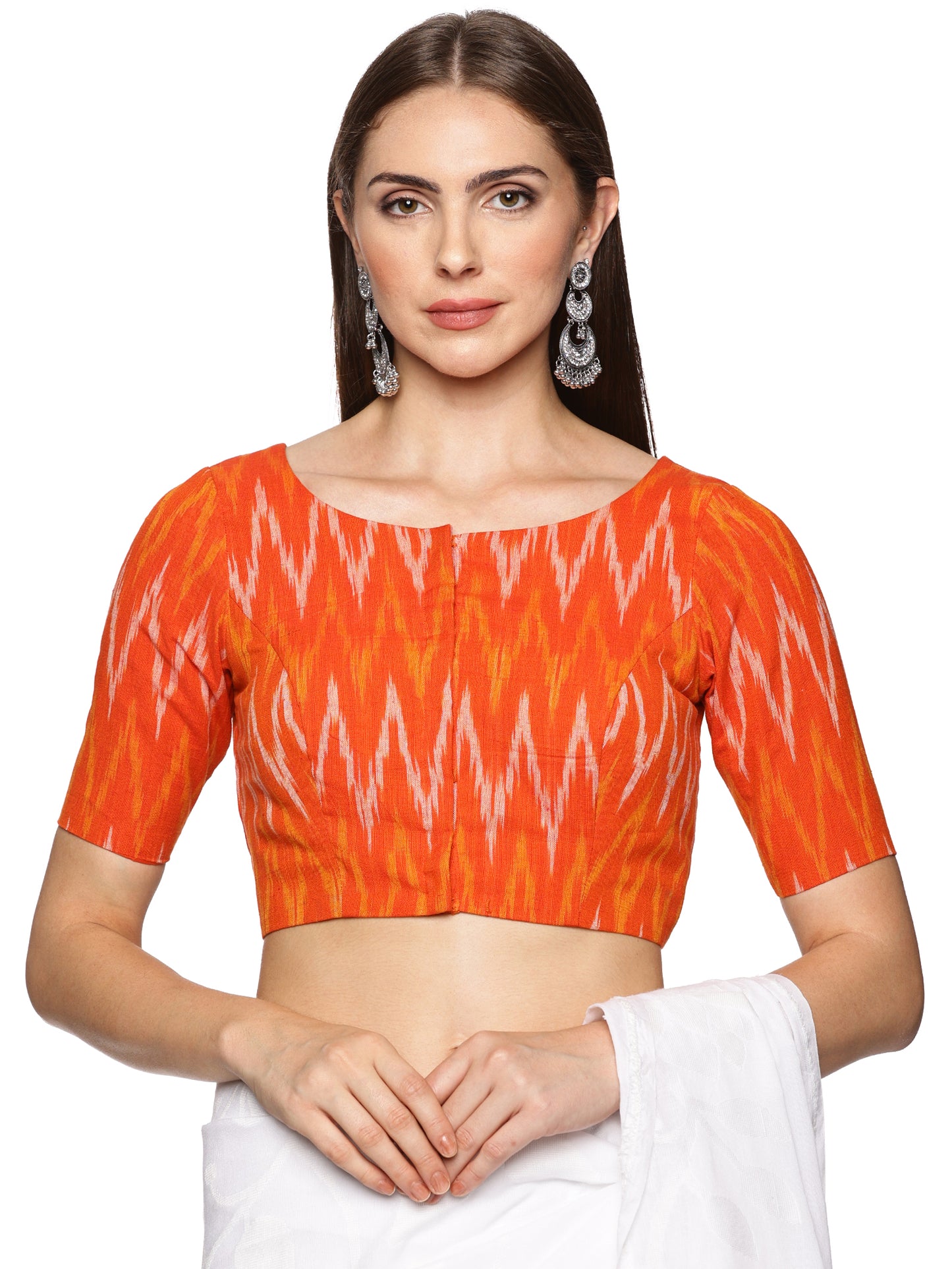 princes cut padded blouse