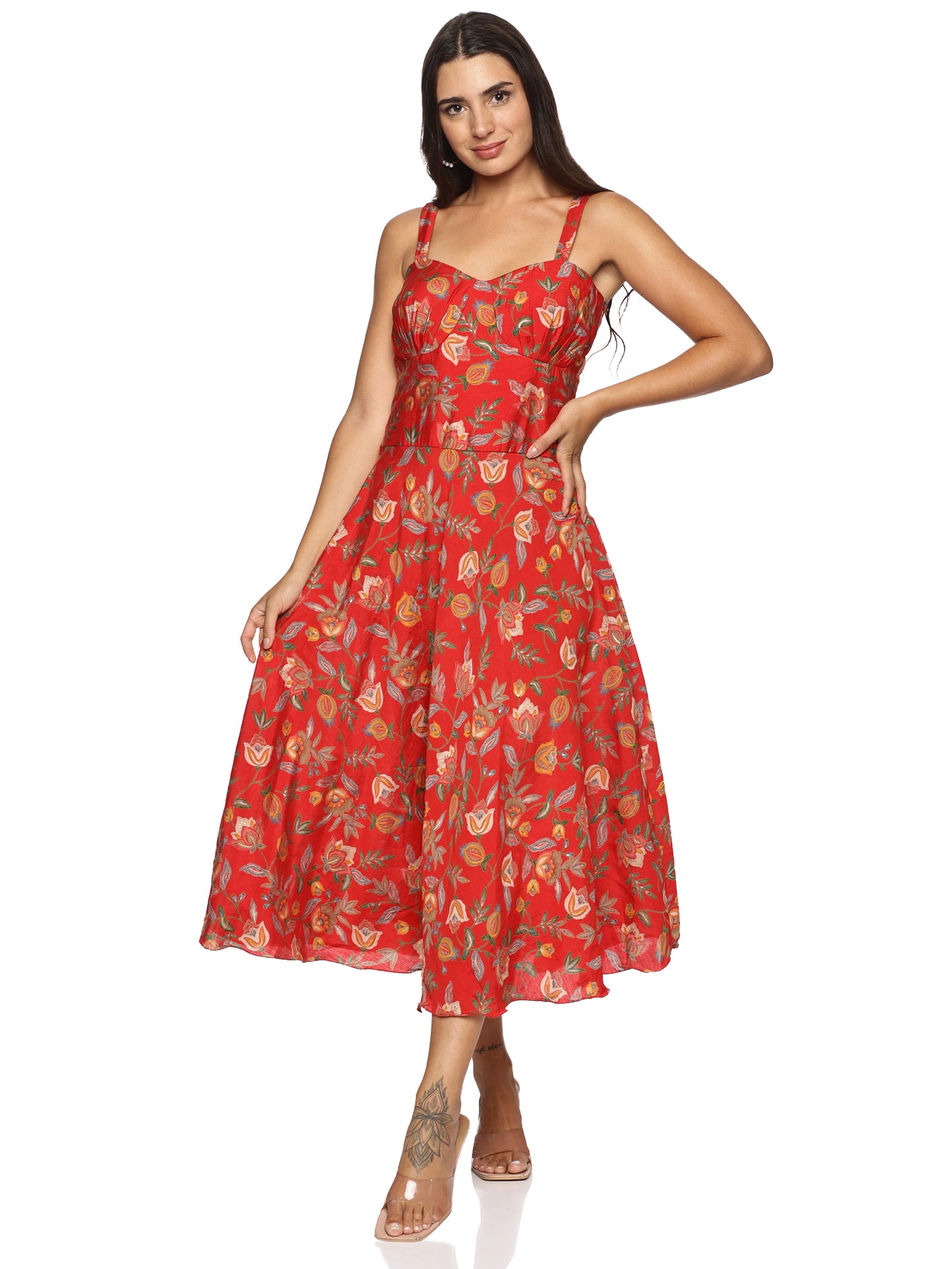 Gown red color
