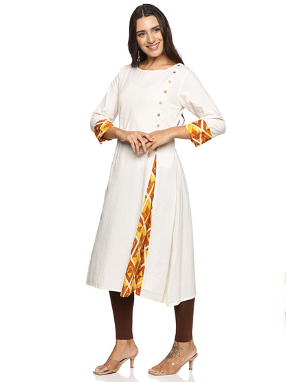 white kurtha