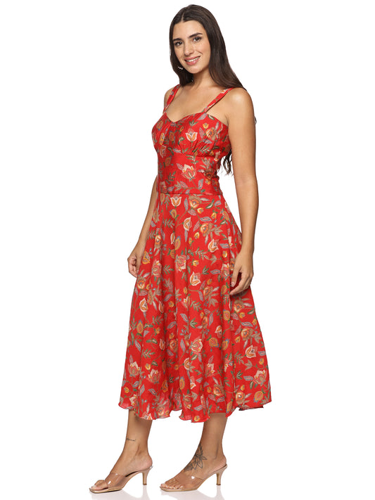 Gown red color