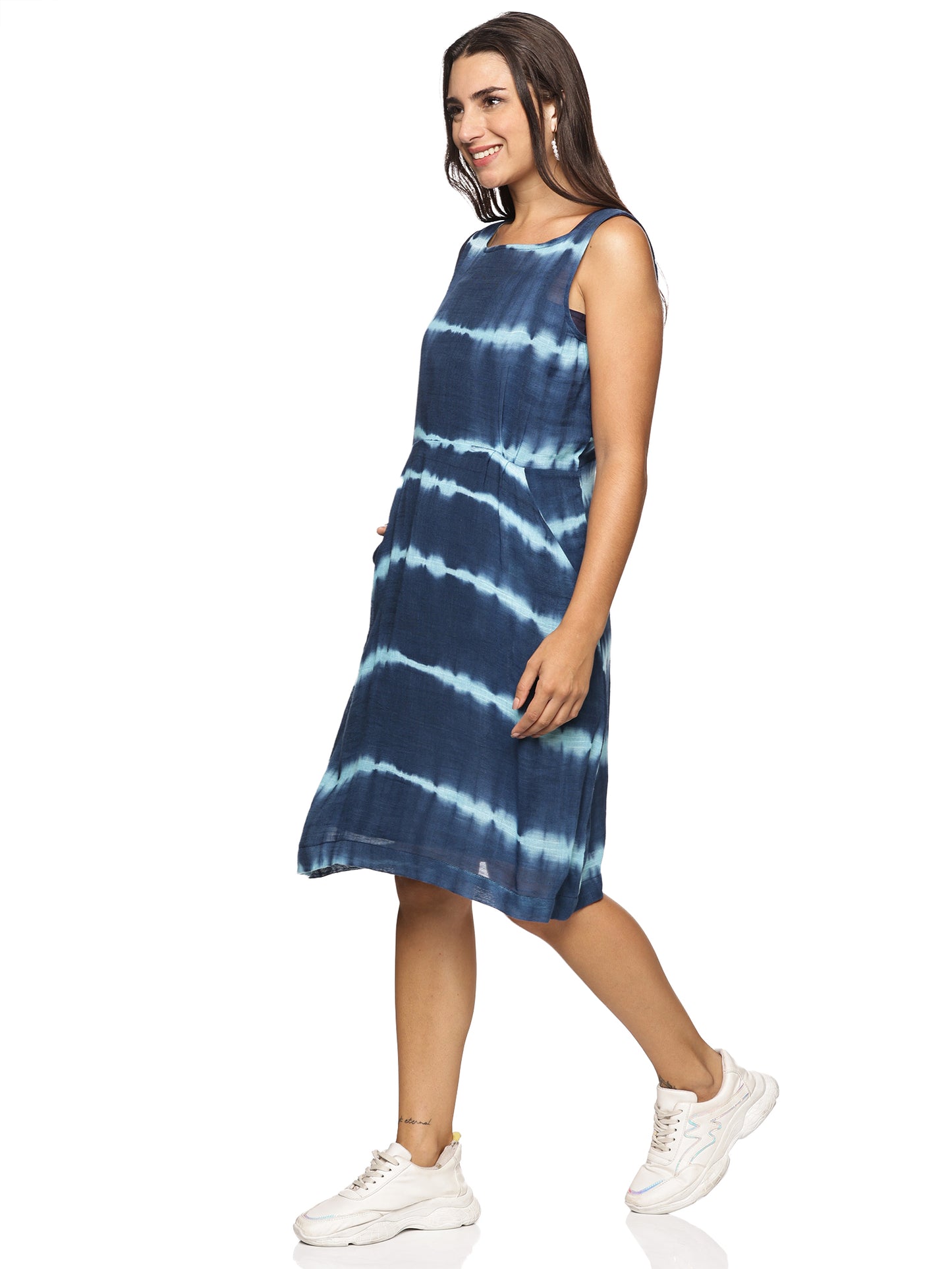 short kurtha blue