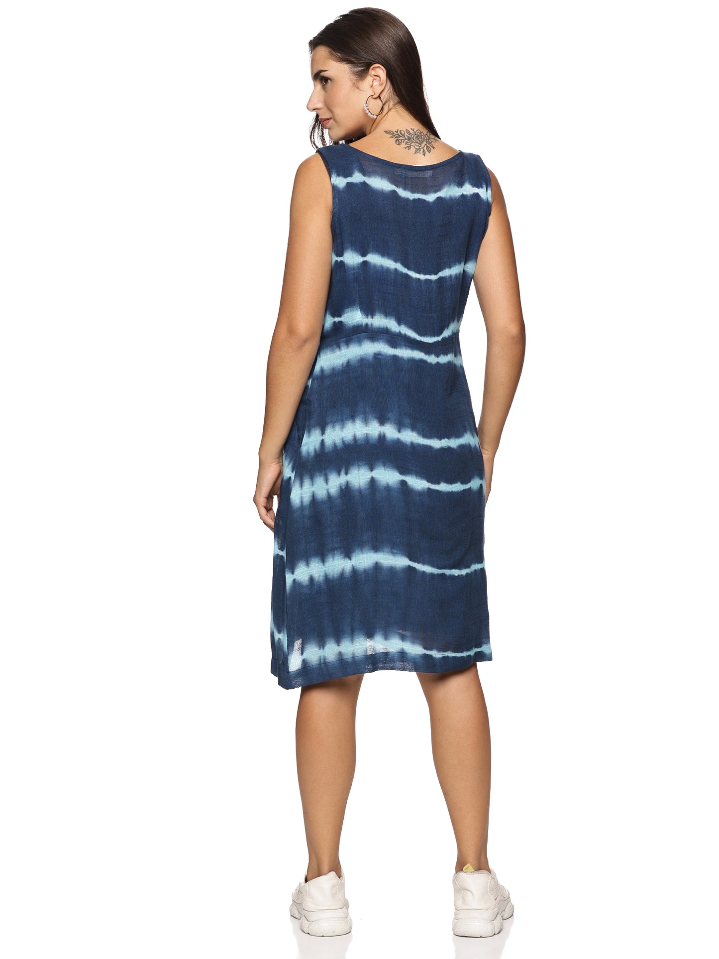 short kurtha blue