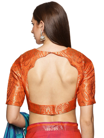Padded Blouse Temple Back design