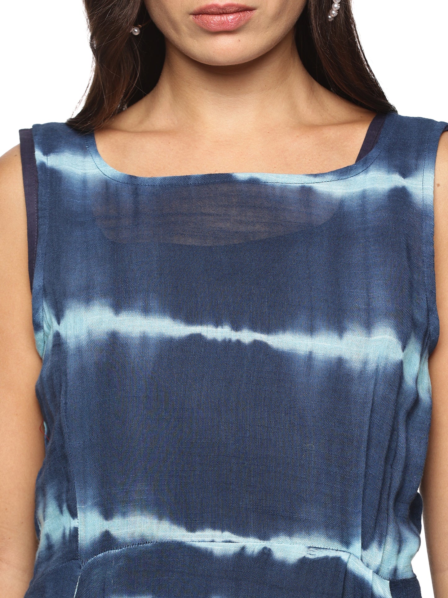 short kurtha blue