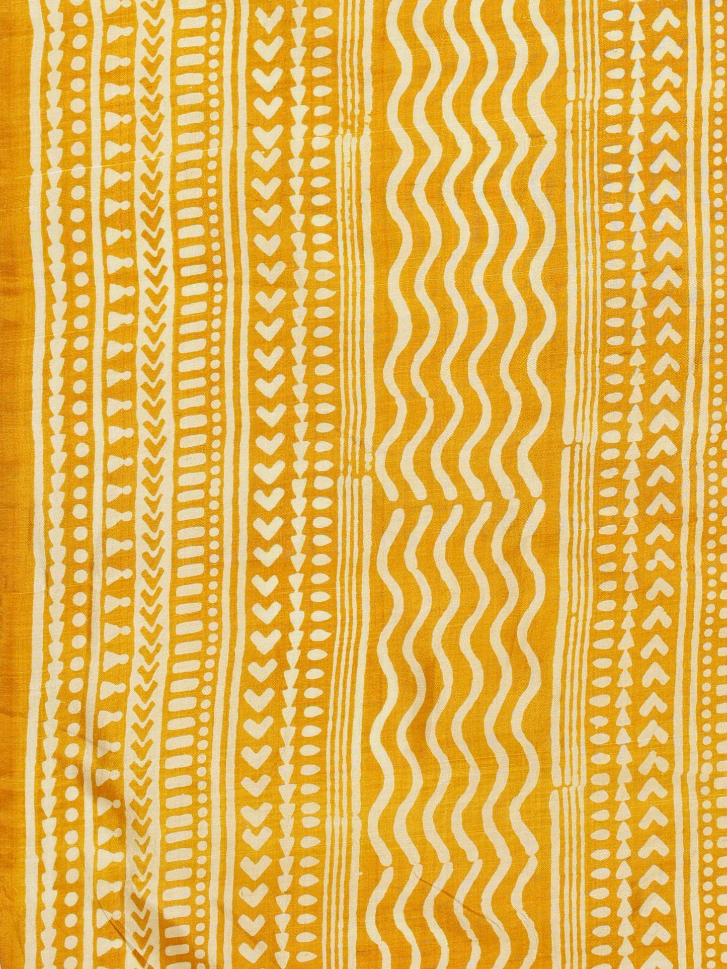 Yellow Bishnupur Silk Saree